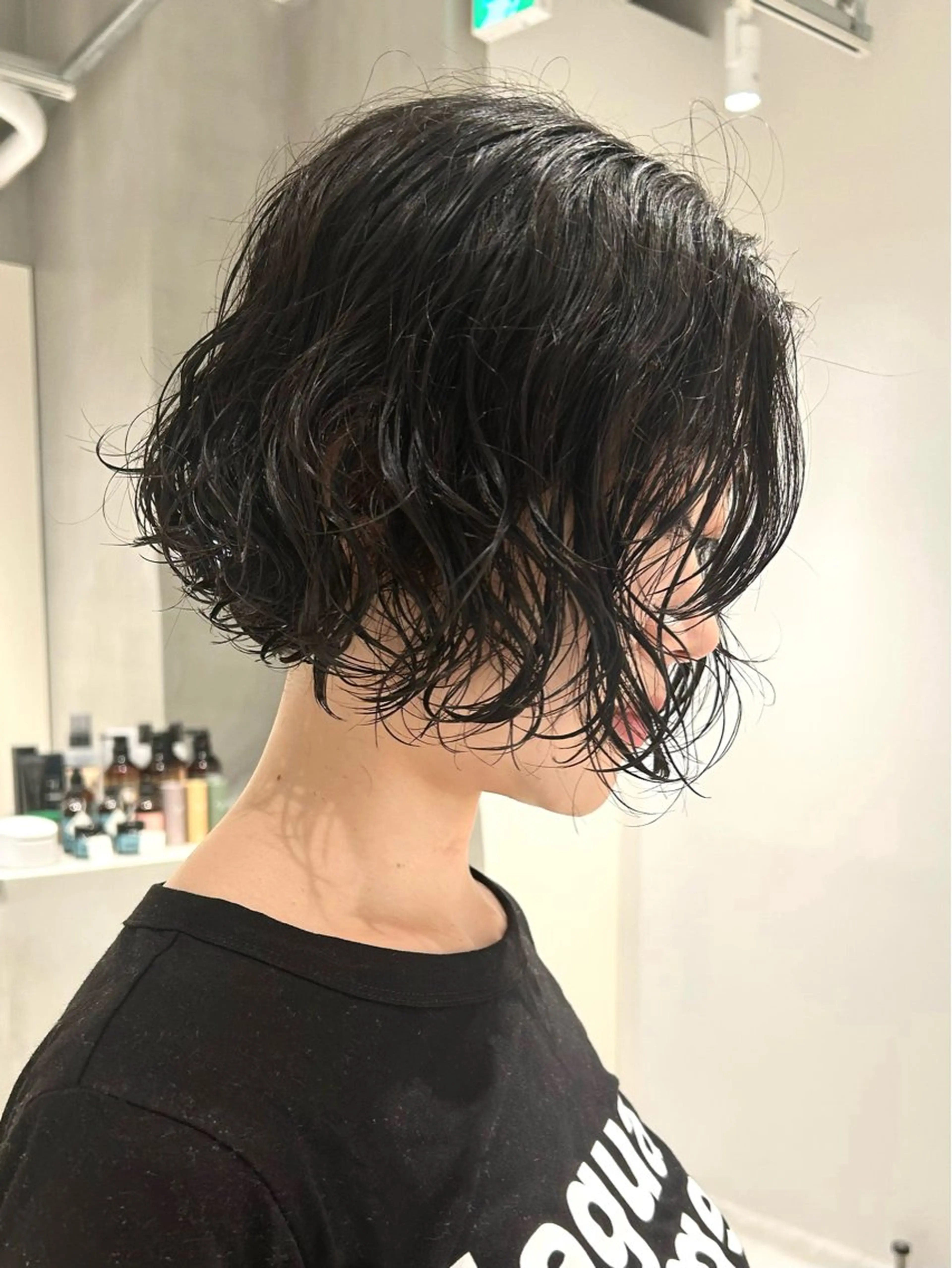 ショート パーマ カット パーマ トリートメント techné所属・【techné】田丸 翔大のヘアスタイル