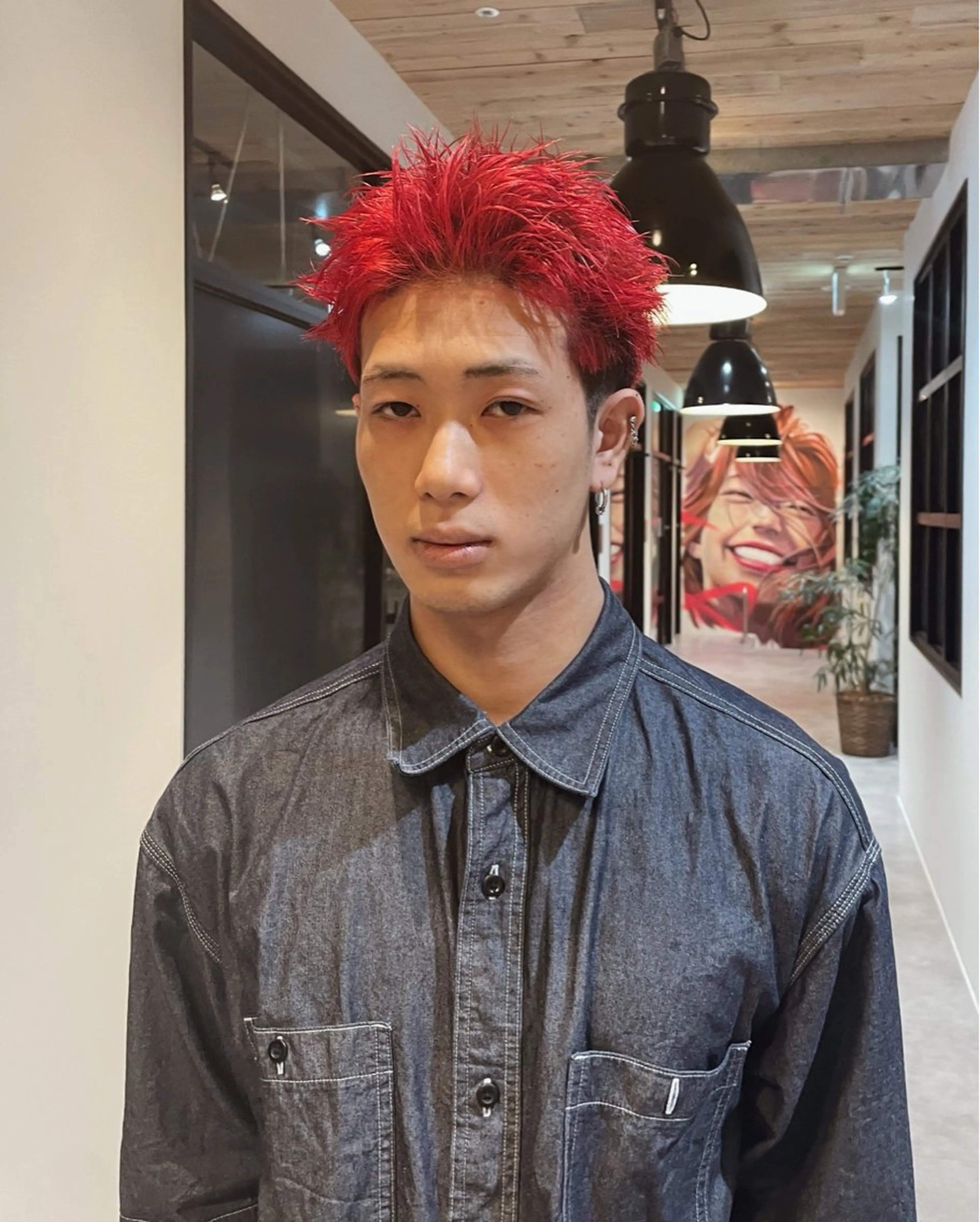 ショート カラー メンズ スパイキーショート ダブルカラー ショートヘア ヘアカラー メンズ特化 /KAKERUのヘアスタイル