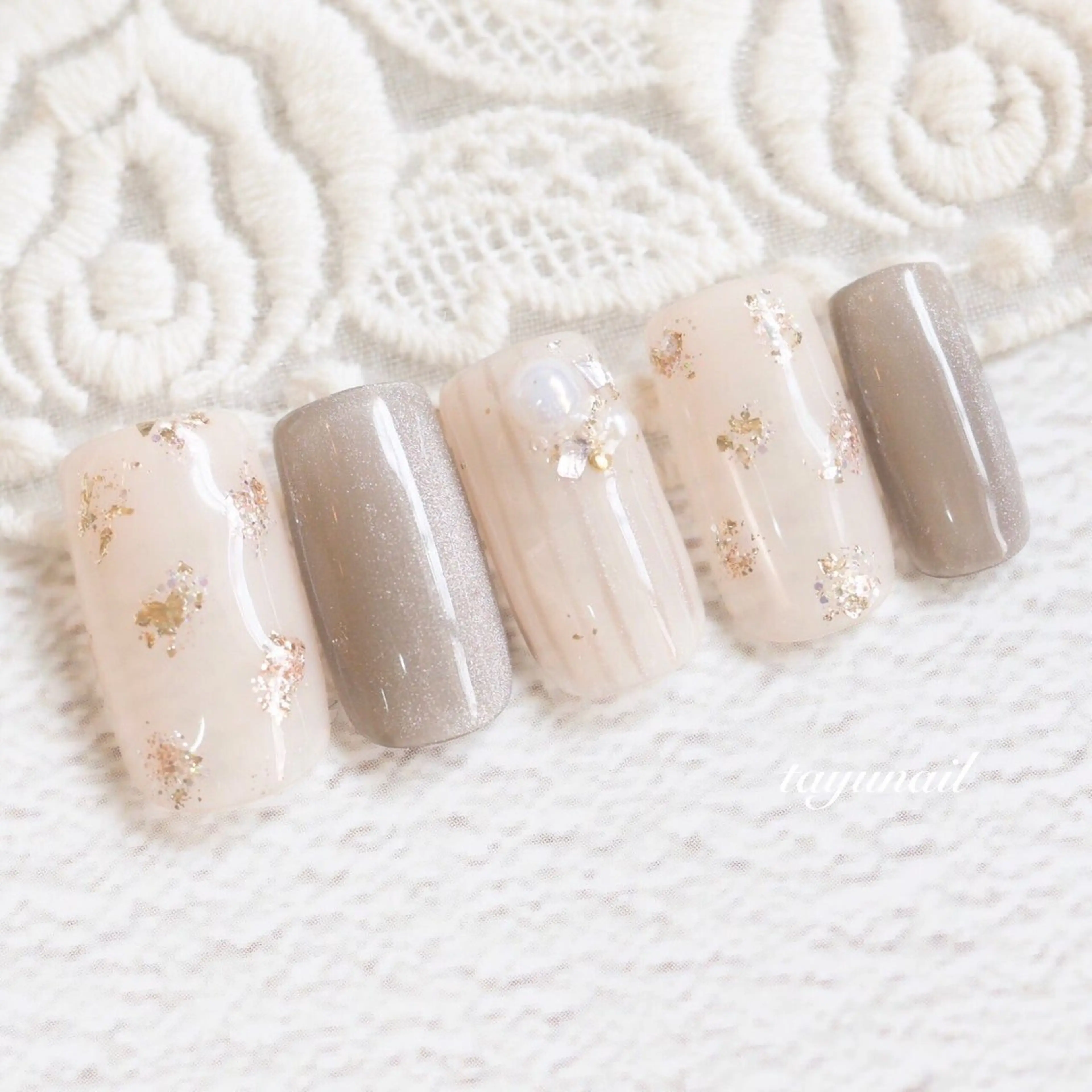 ネイル アートネイル ジェルネイル パラジェル ネイルサロン・ネイルスクール　たゆnail所属・ネイルサロン 【たゆnail】のネイルデザイン