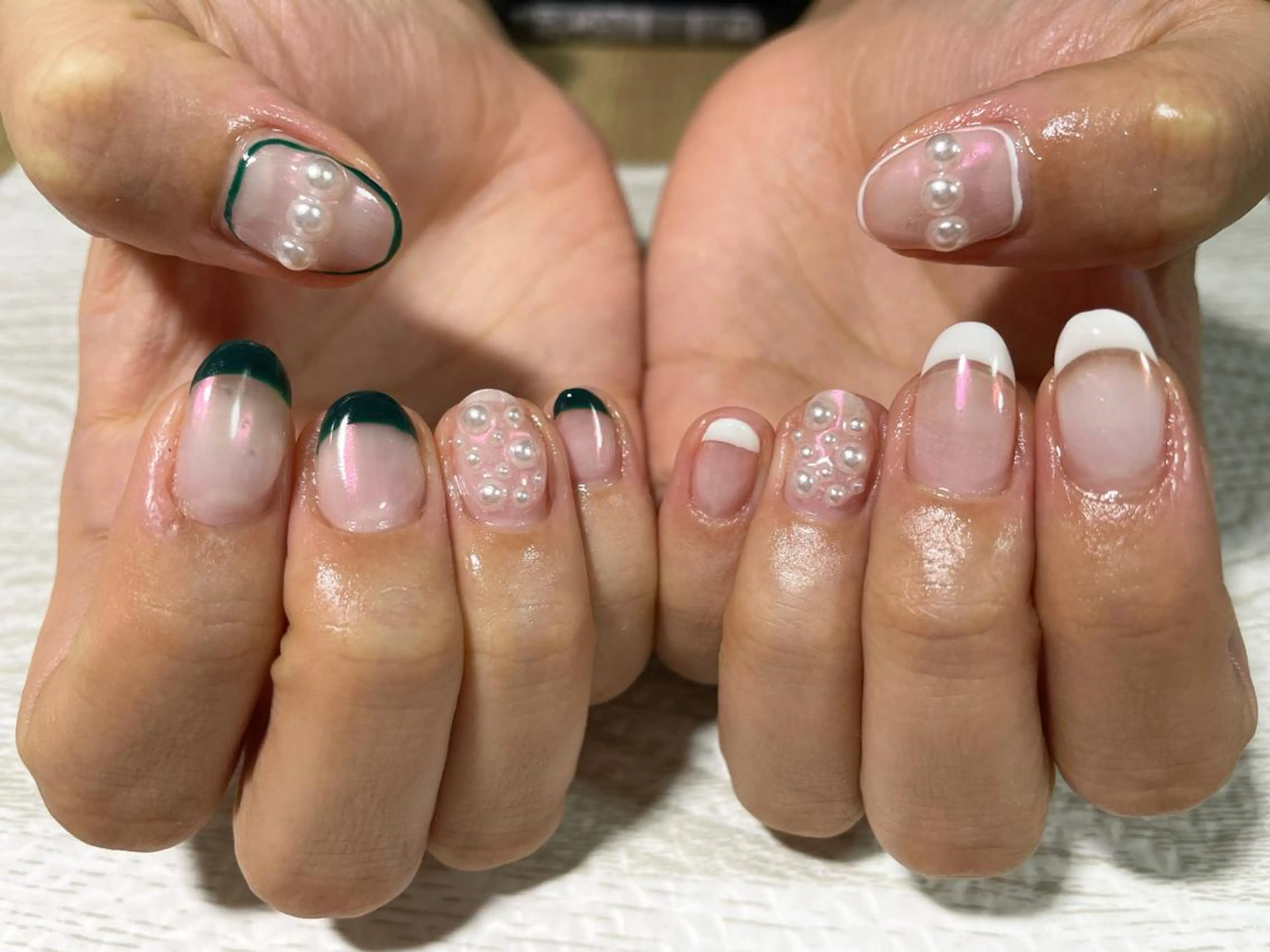 ネイル ハンドネイル Ulu  Nail 🌱自宅サロンのネイルデザイン