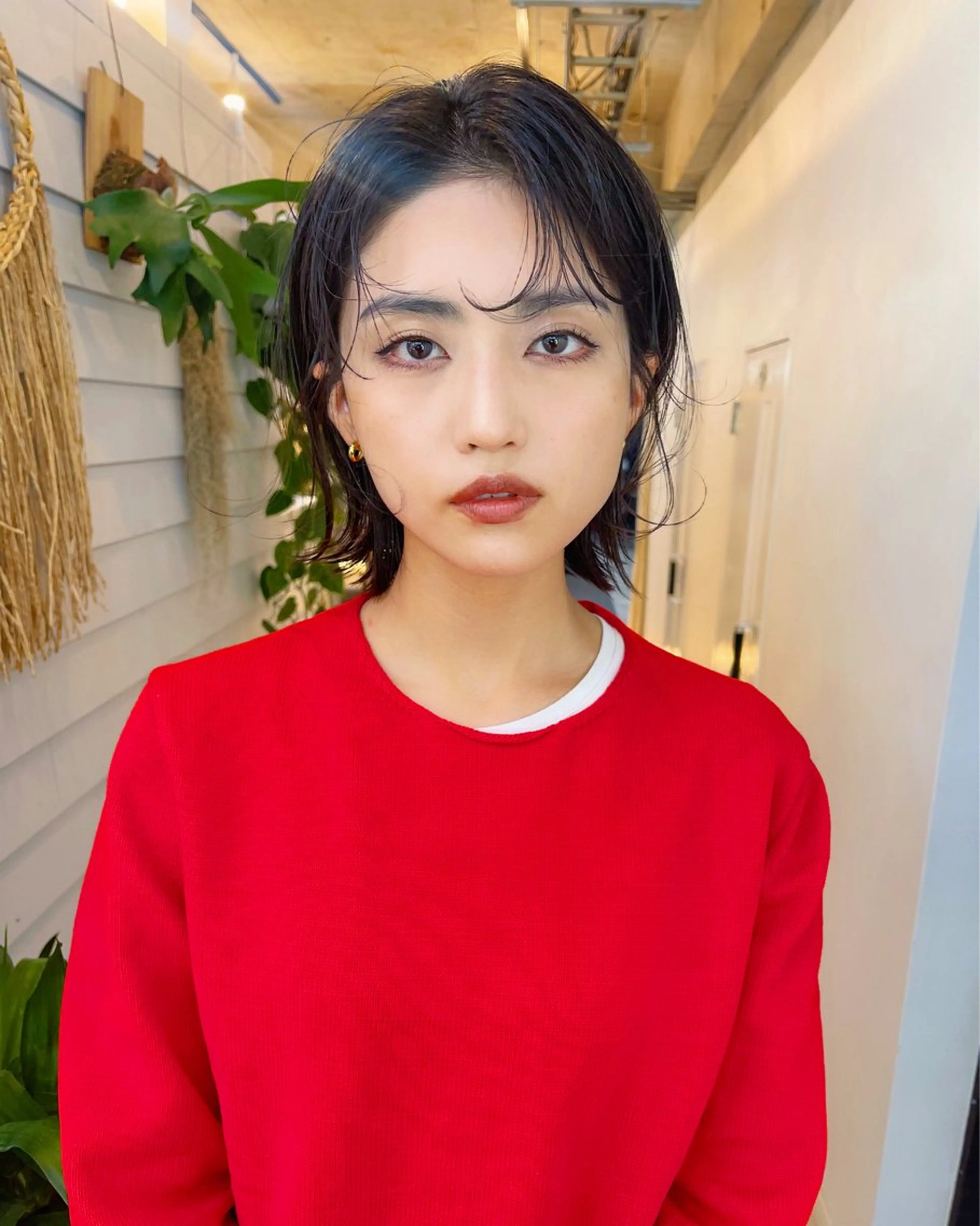 ショート カラー ハンサムショート ボブ ショートヘア カット ヘアカラー トリートメント AiM 大名のヘアスタイル