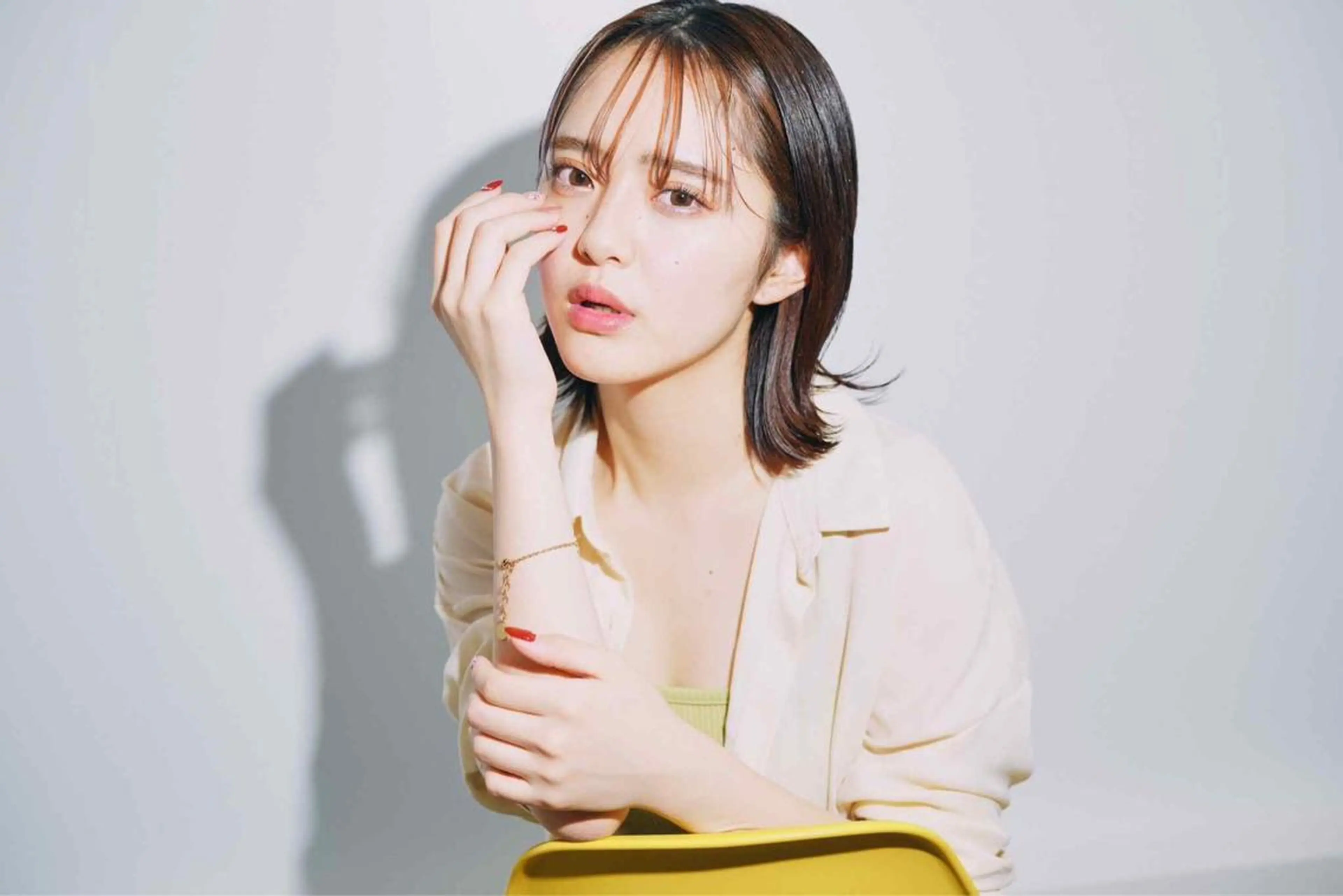 ミディアム カット ヘアカラー chillout🌱 武田安未のヘアスタイル