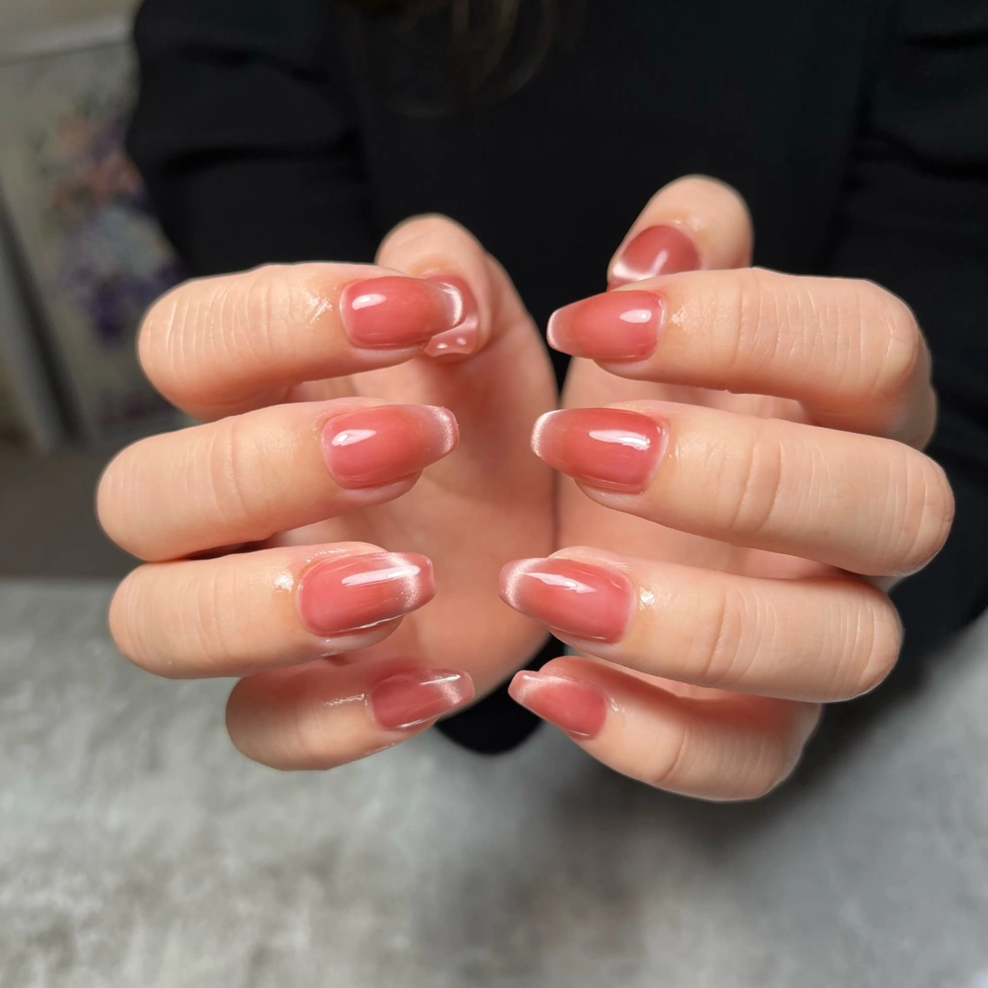 ネイル フレンチネイル マグネットネイル ハンドネイル janma.nail ✳︎akiのネイルデザイン