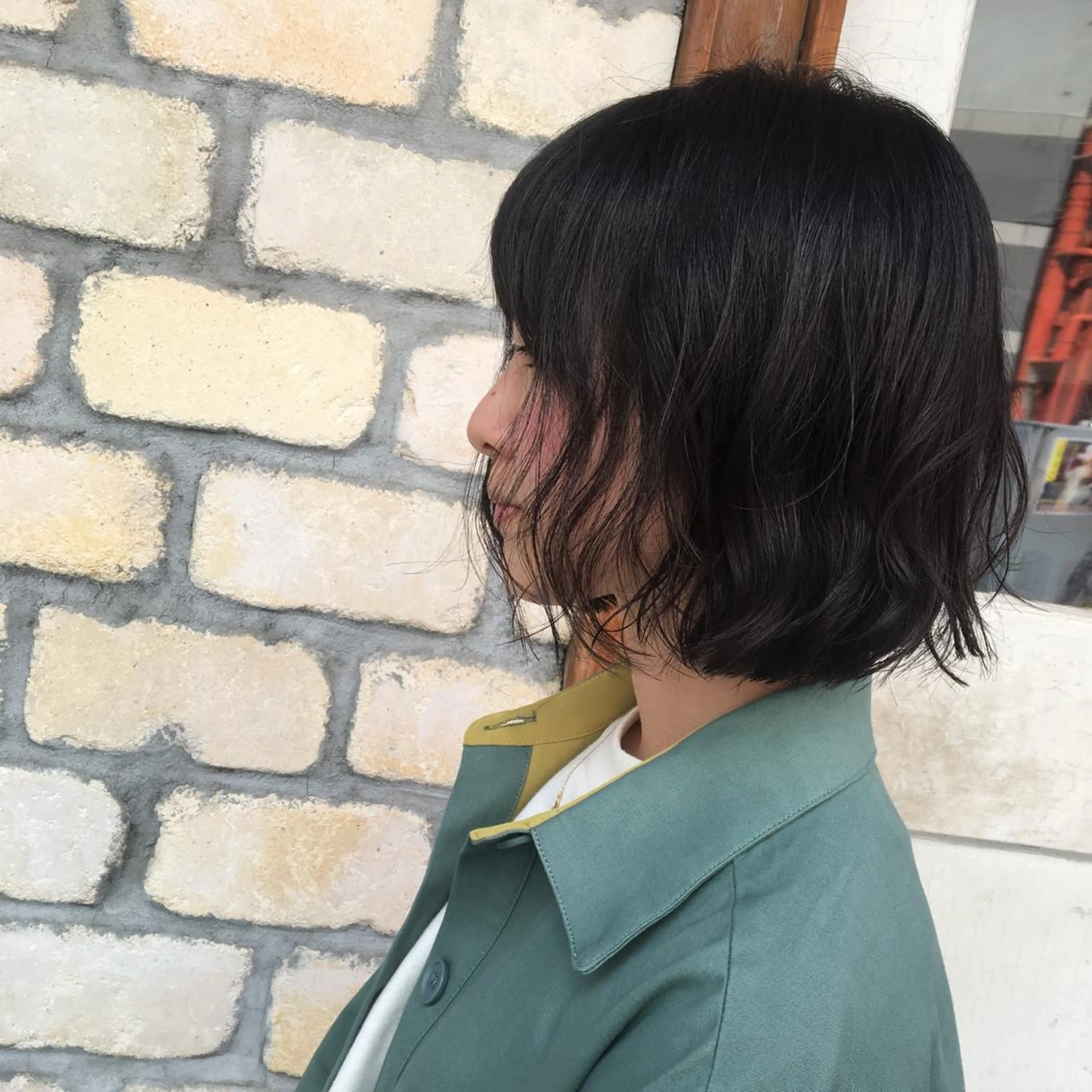 ミディアム パーマ ミディアムパーマ カット パーマ emme MIHO♡のヘアスタイル