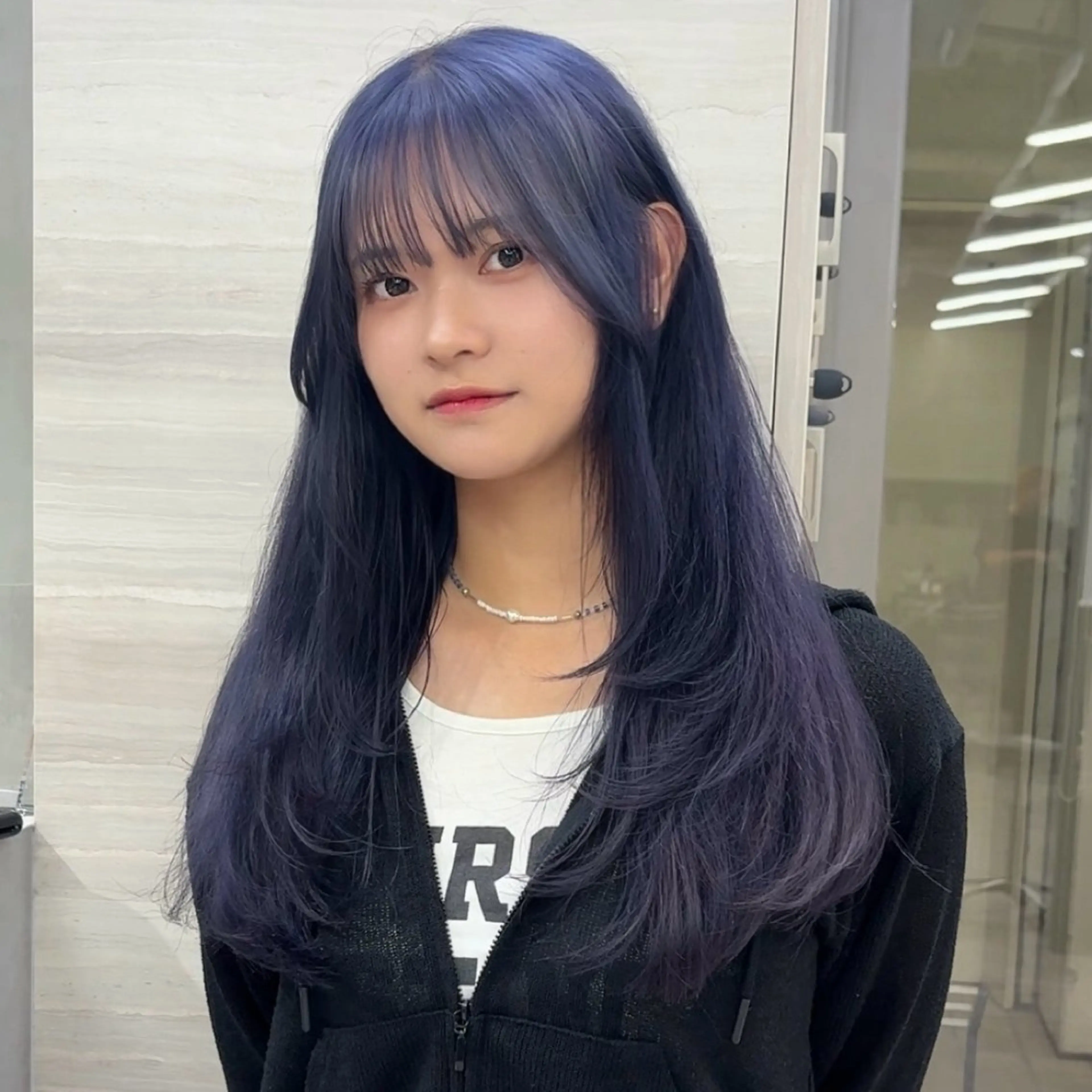 ロング カラー ブリーチ 透明感カラー ヘアカラー The Path ARENのヘアスタイル