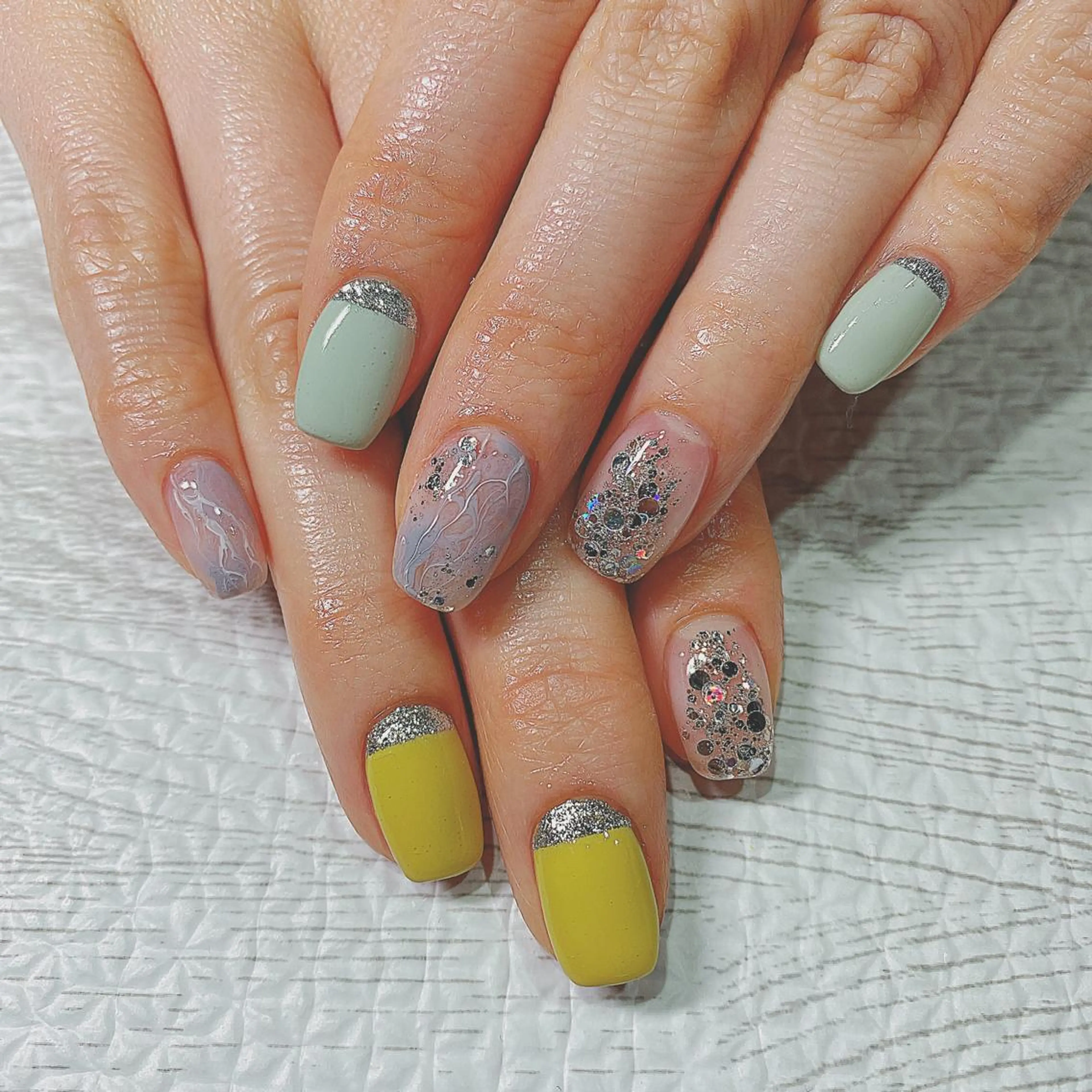ネイル ハンドネイル あなたの日常へ➕α♪ しろくま nailのネイルデザイン