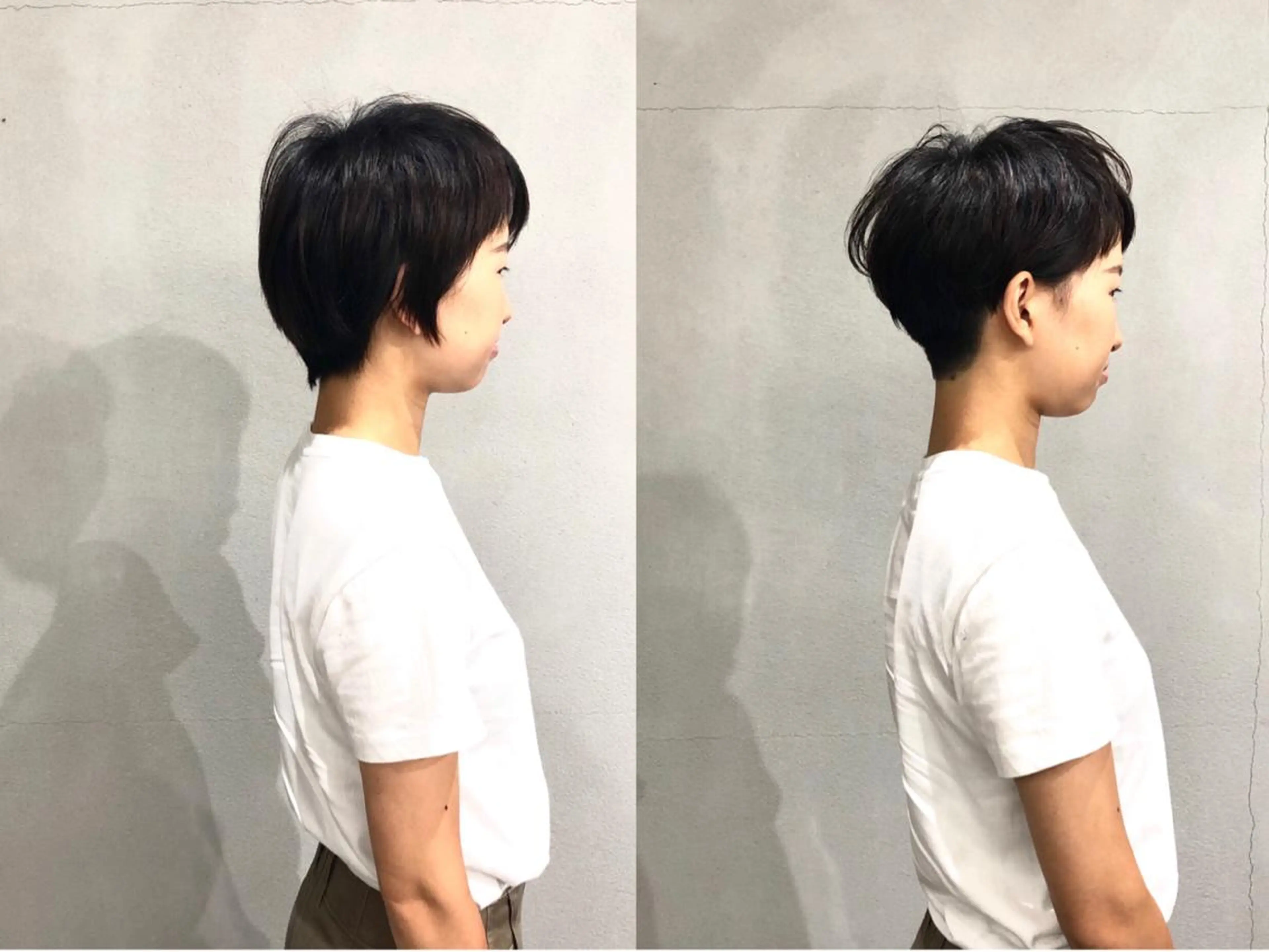 ショート カラー ショートヘア カット ヘアカラー ボブ/ショート/ 白髪染め/メンズ葛西のヘアスタイル