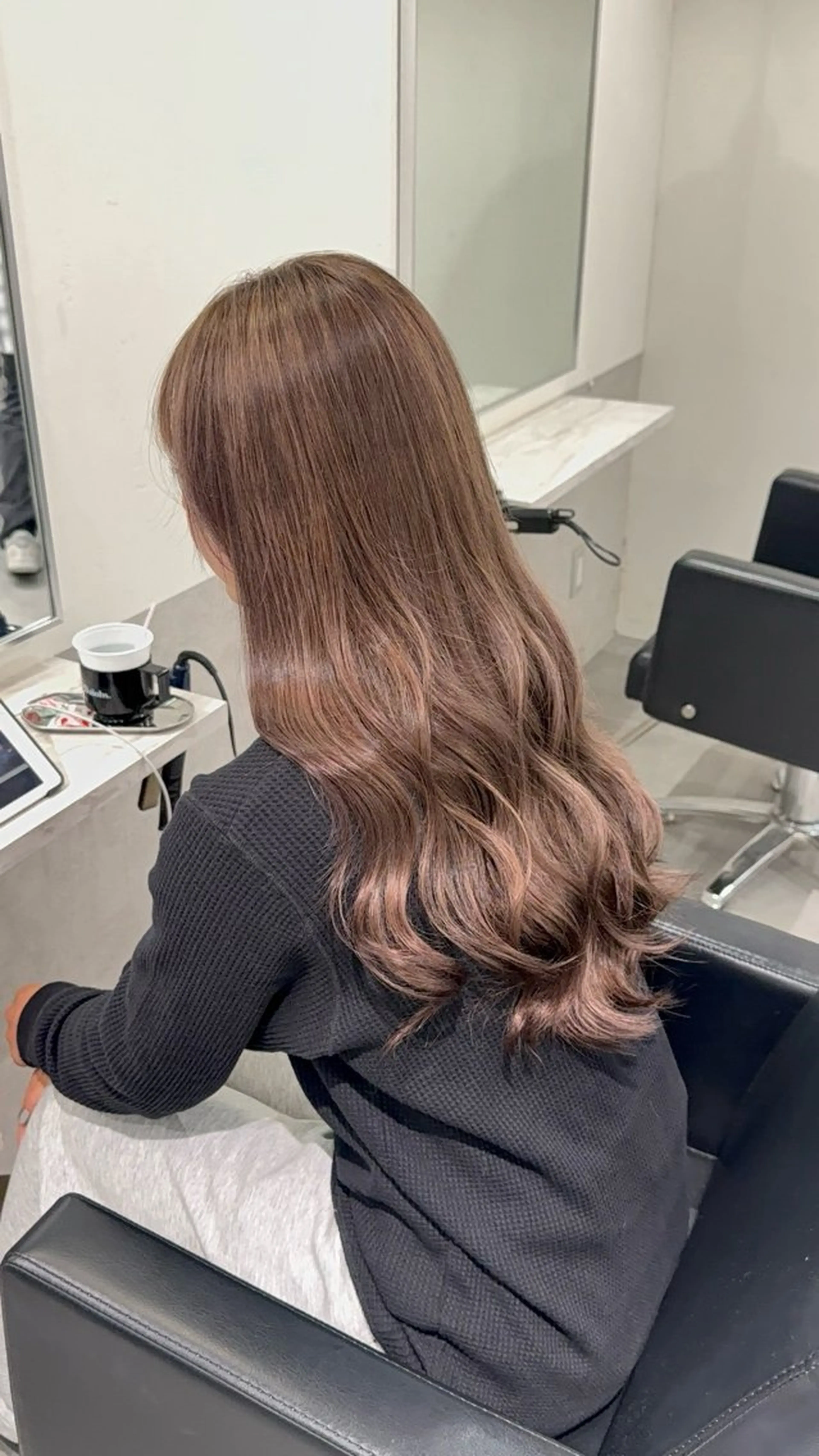 カラー ヘアカラー ciera. アオイ🪐✩.*˚のヘアスタイル