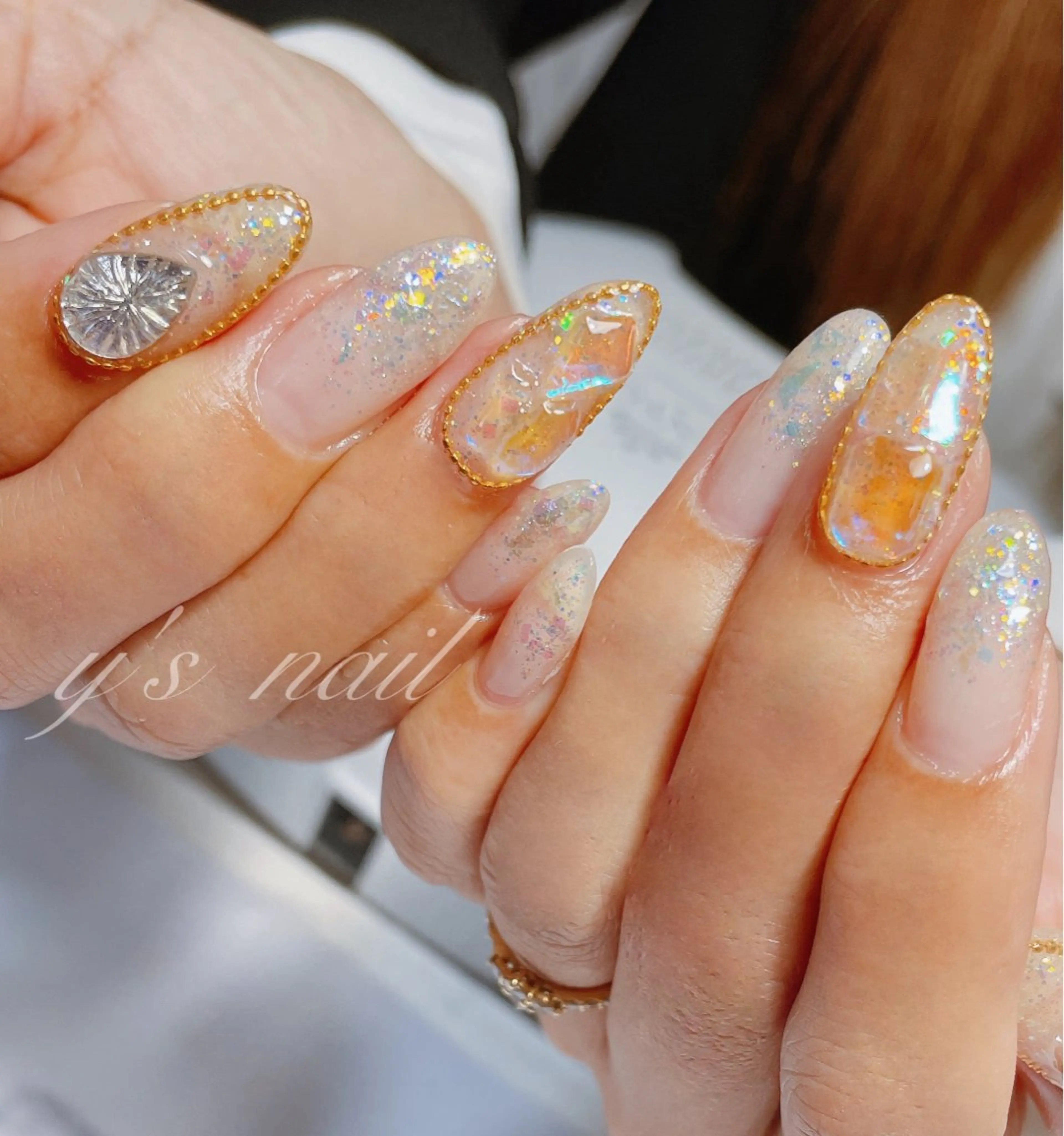 ネイル アートネイル ハンドネイル y’s nail所属・y’s nail ✧ゆきのネイルデザイン