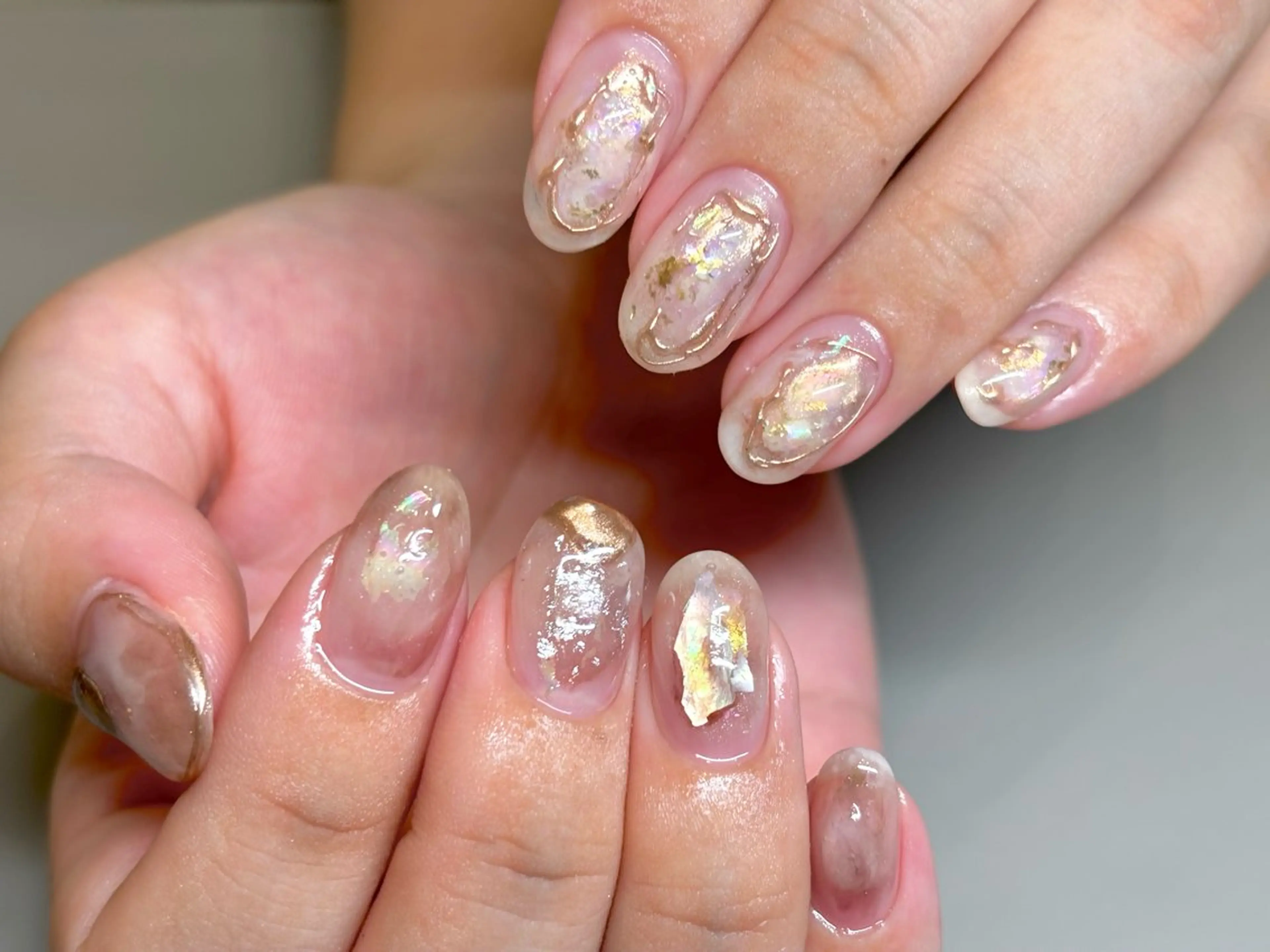 キッズ ネイル ジェルネイル マグネットネイル ミラーネイル ニュアンスネイル オフィスネイル illum hicariのネイルデザイン