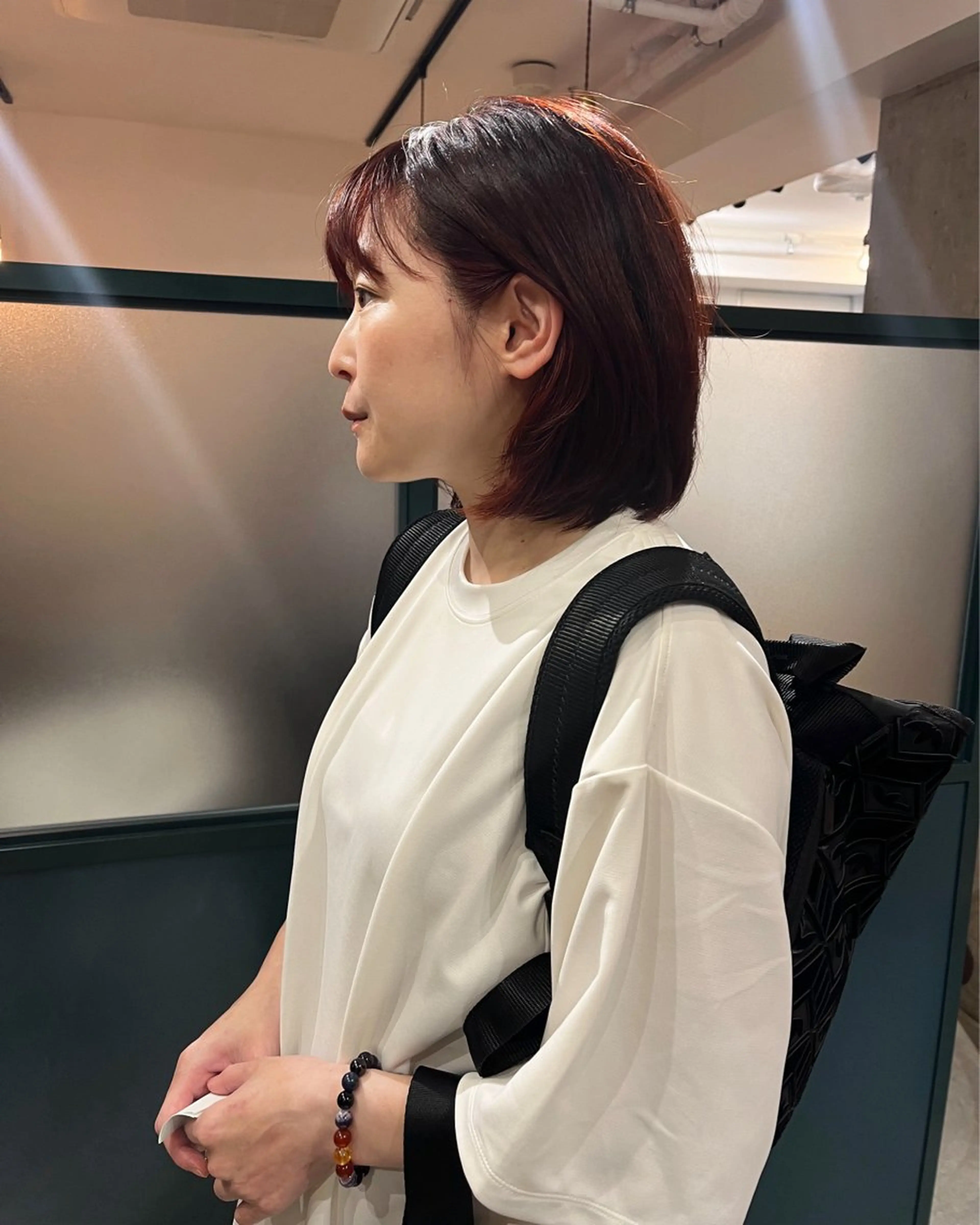 ショート カラー 暖色/パーマ 🌼クニトウメイのヘアスタイル