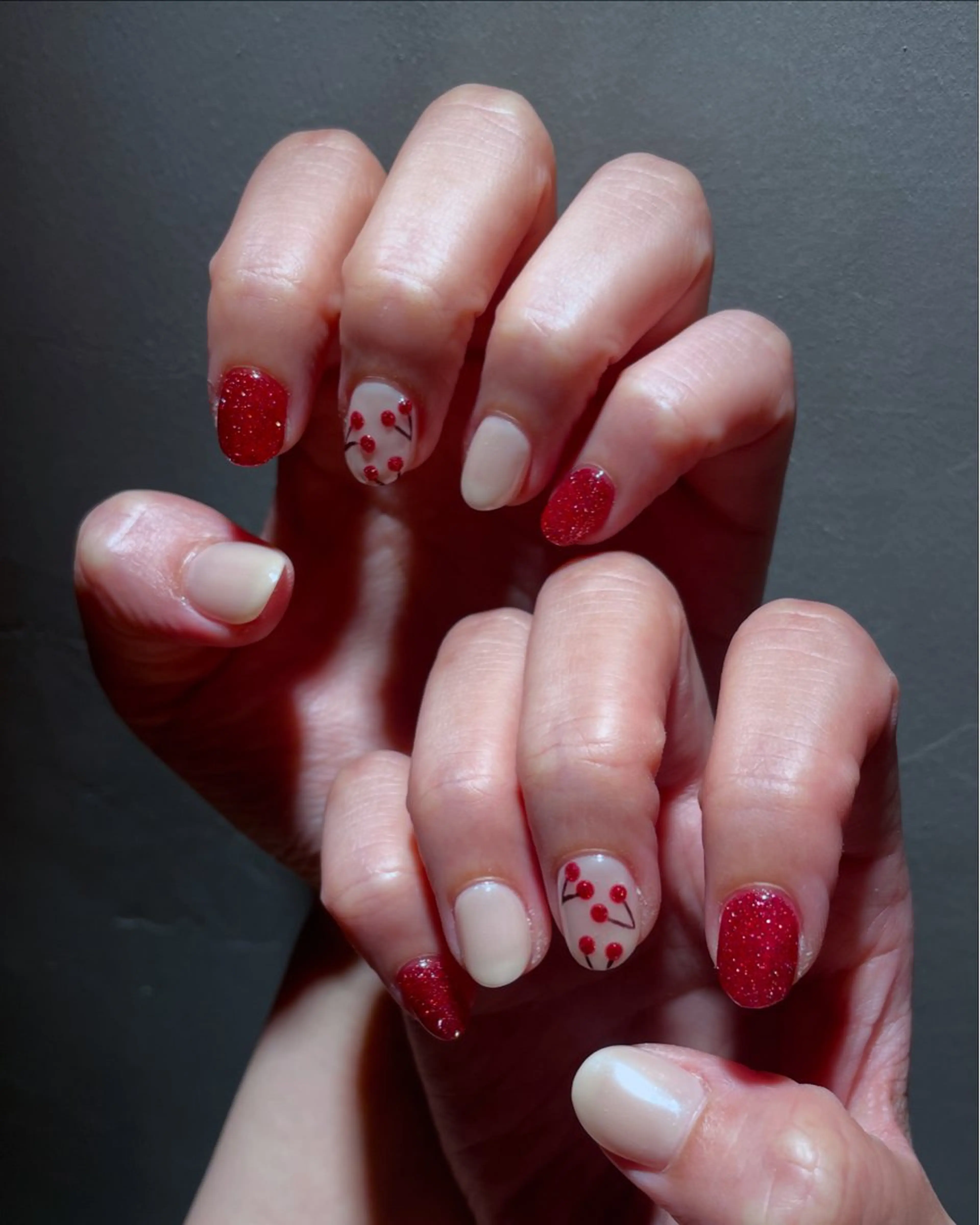 ネイル ハンドネイル Nailsalon Repos.所属・Rika🌼 シンプル•マグネットのネイルデザイン