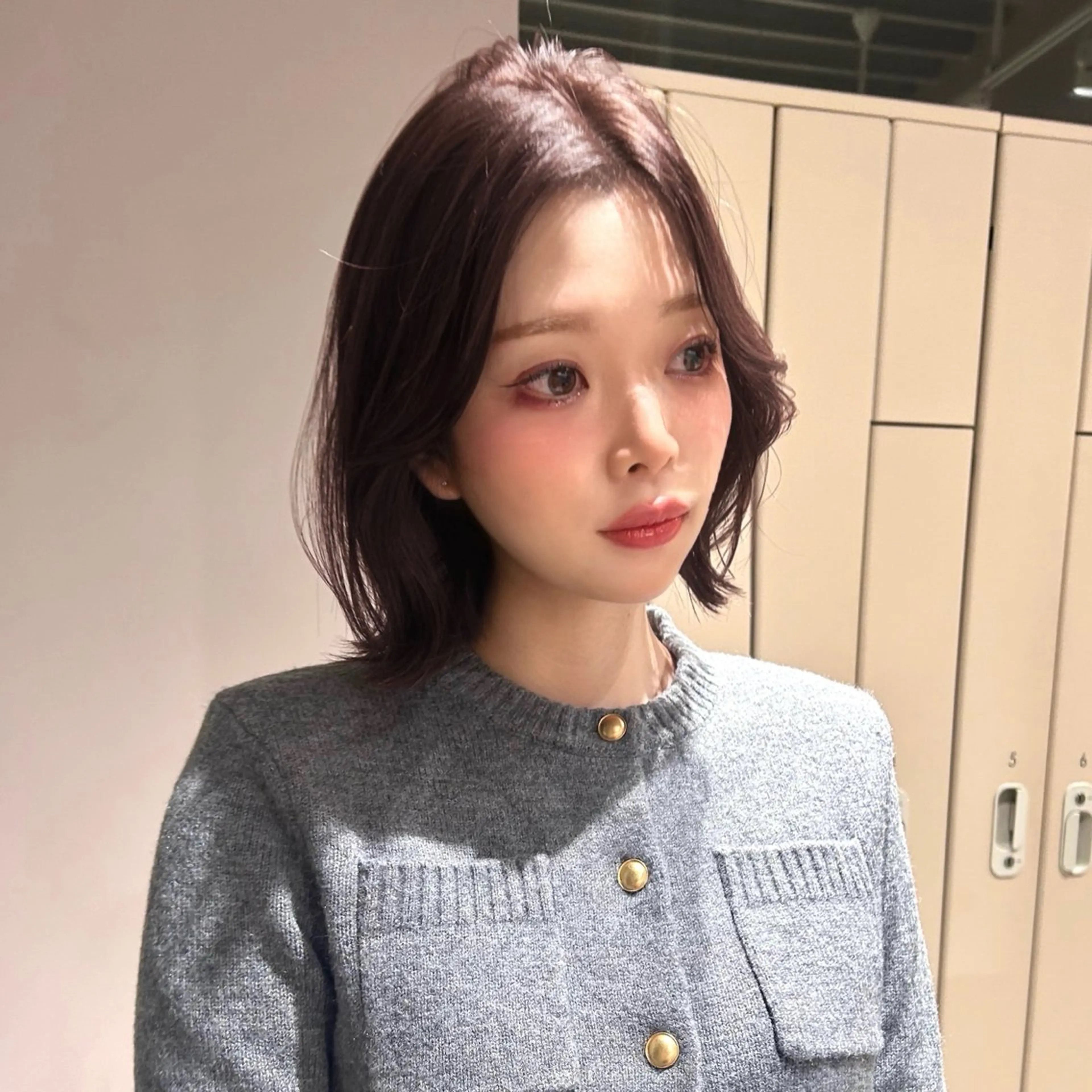 ショート ボブ ミディアムヘア Chifumiのヘアスタイル