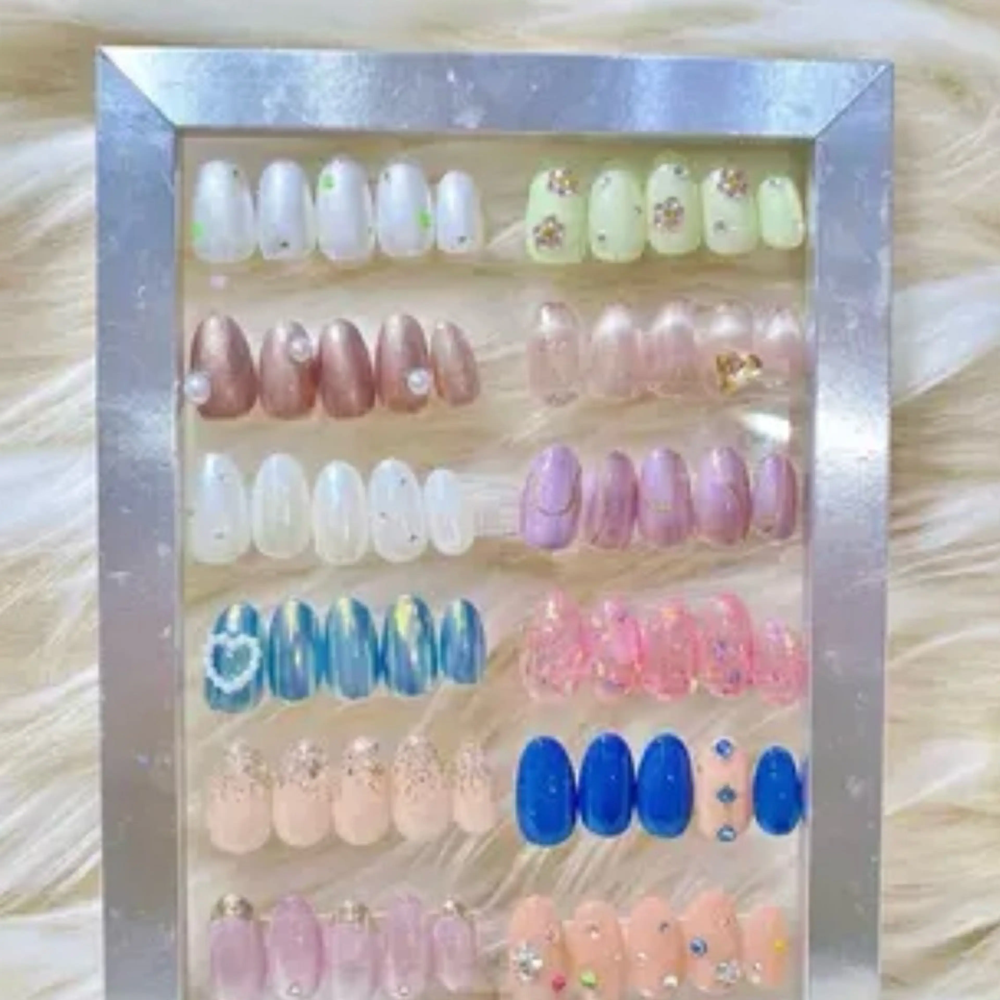 新規限定【オフなし♡剥がせるジェル💅お色変更可🌈定額シンプルコース】の写真