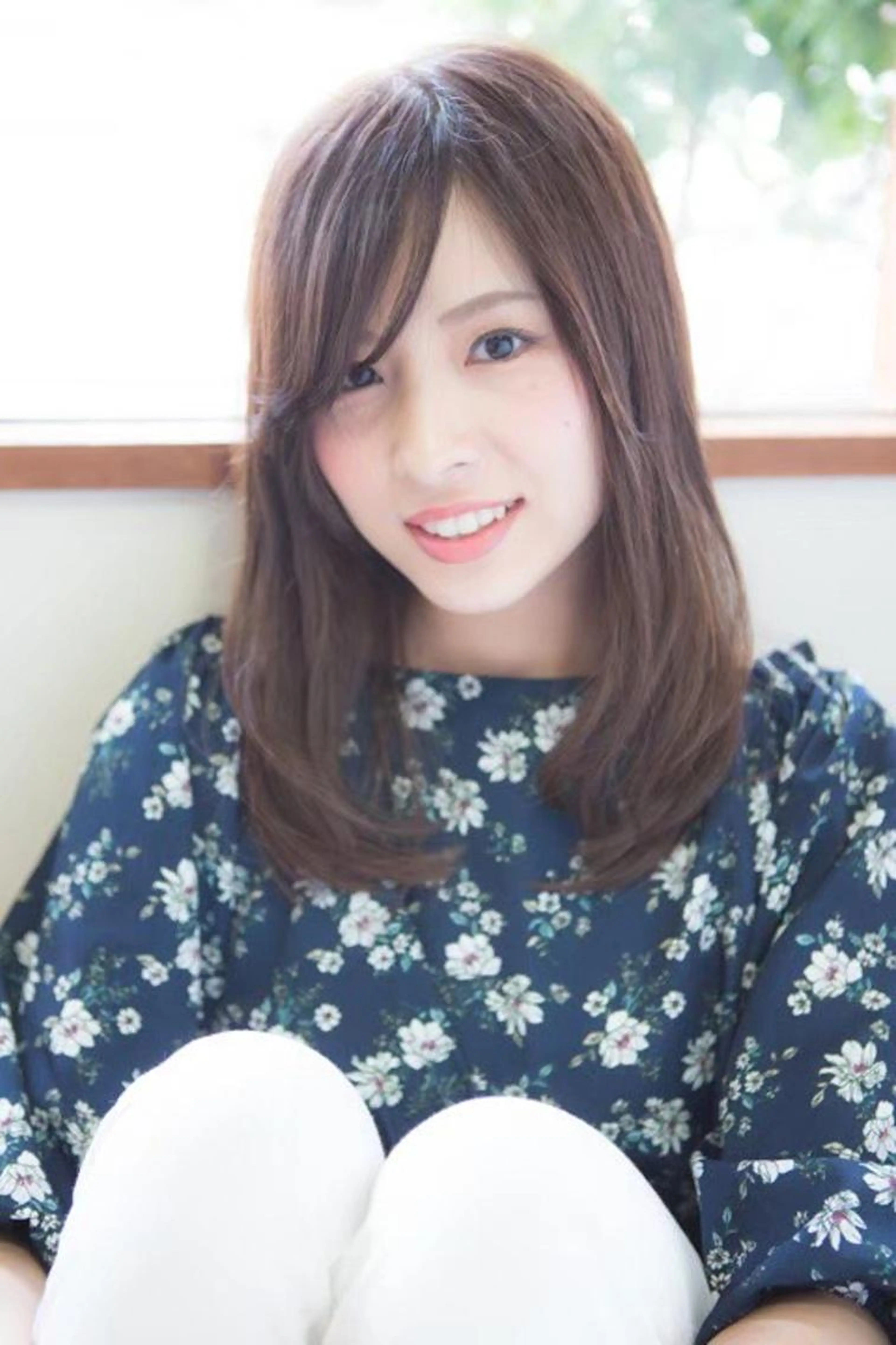 【人気No.2🌟】ワンカラー+似合わせカット+高保湿トリートメント+巻き下ろし【韓国/レイヤーカット/ワンホン】の写真