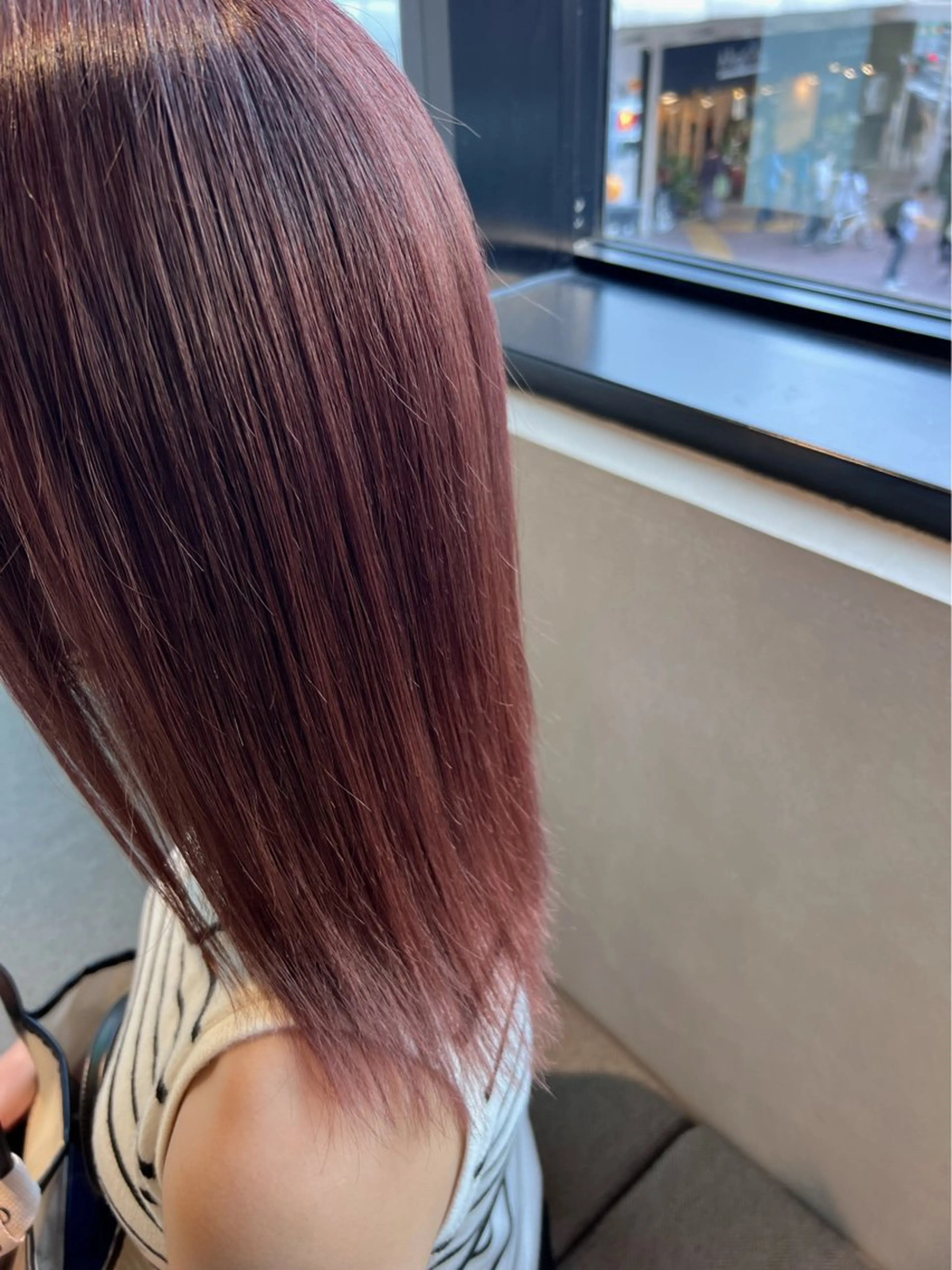 セミロング カラー カット ヘアカラー トリートメント 🌐👽フクイ キララ🌎💎のヘアスタイル