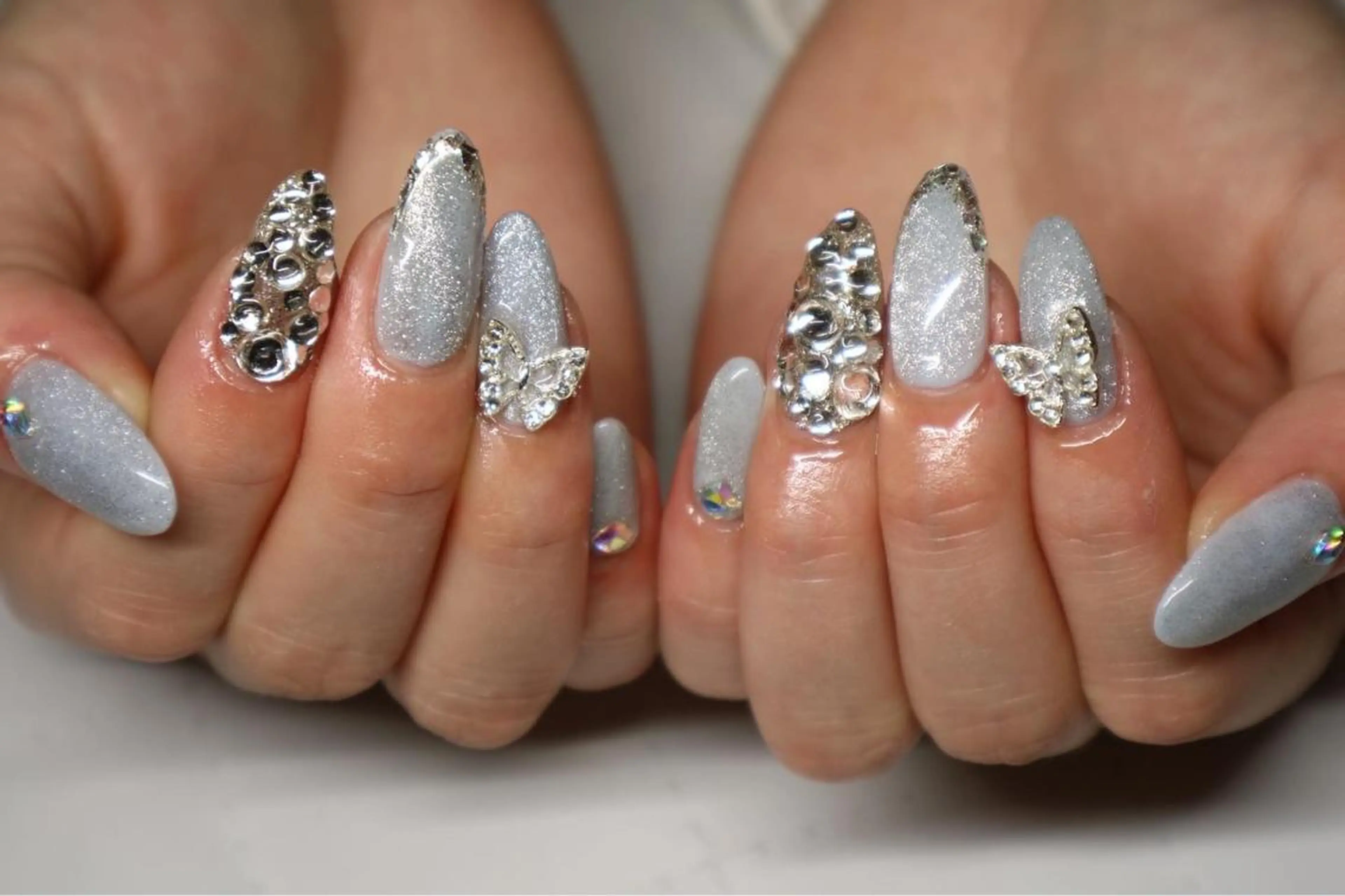 ネイル スカルプネイル ハンドネイル Nail &Beauty Salon ☆Kirari☆所属・ビューティサロン ☆Kirari☆のネイルデザイン