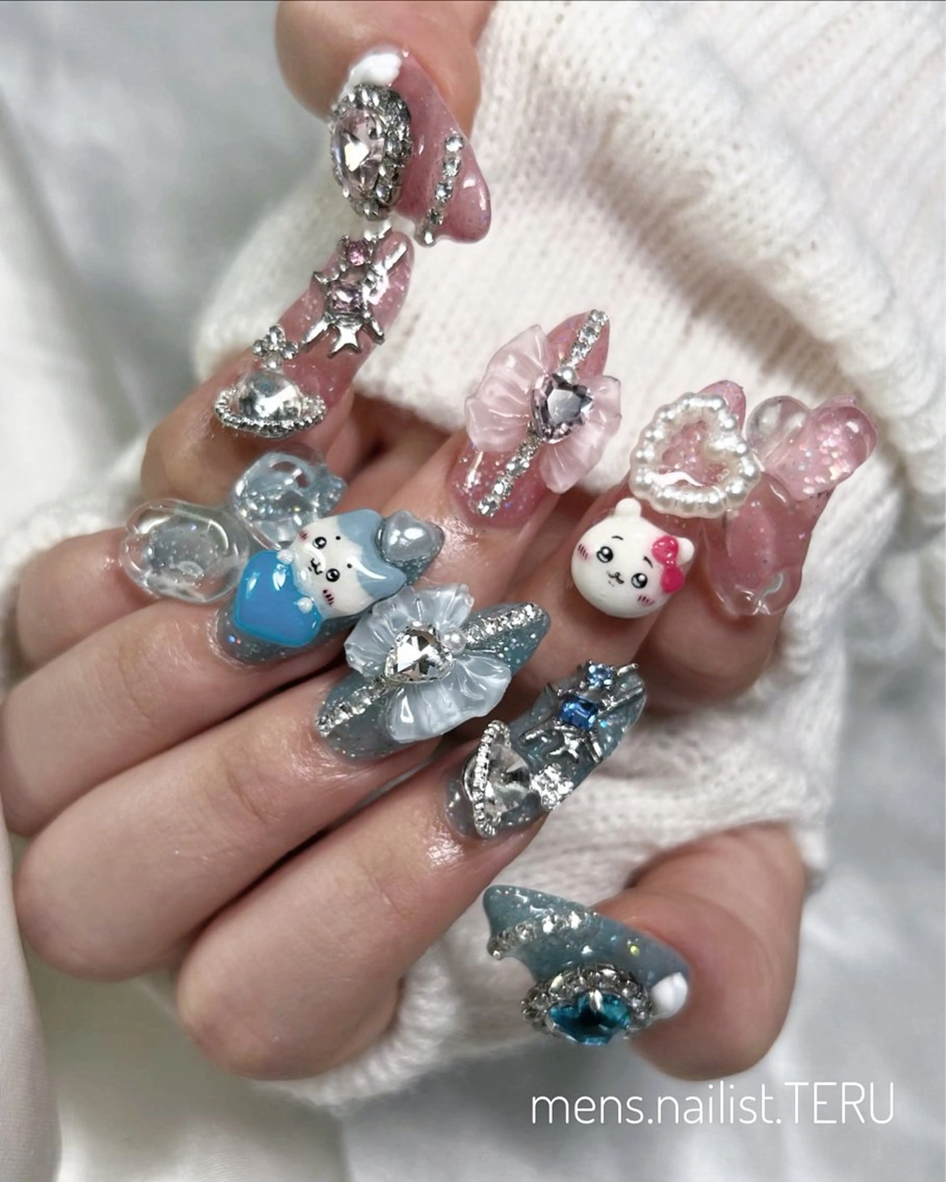 ネイル メンズネイル nail salon ETERNAL所属・メンズネイリスト TERUのネイルデザイン