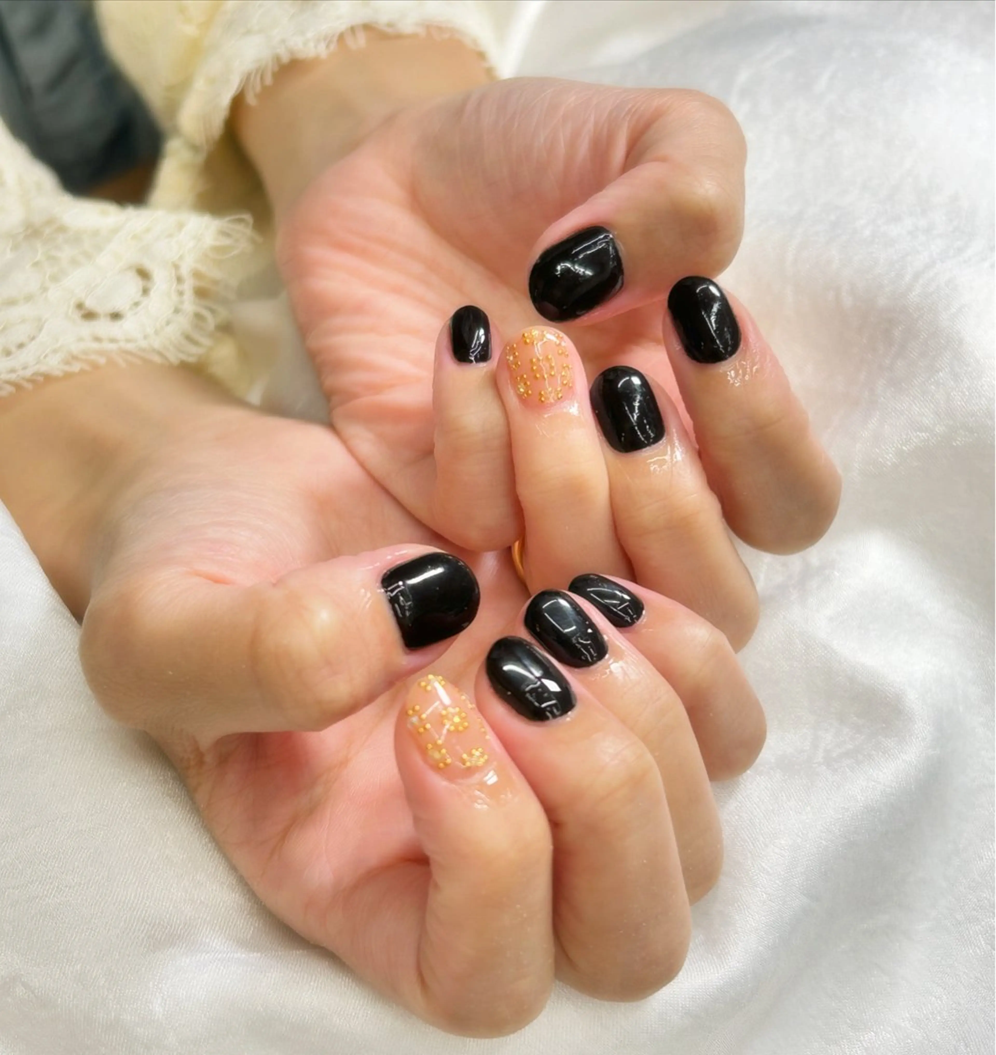 ※Jrネイリスト施術【ハンド】アート2本コース(持ち込み画像OK♪)☆オフ無しの写真