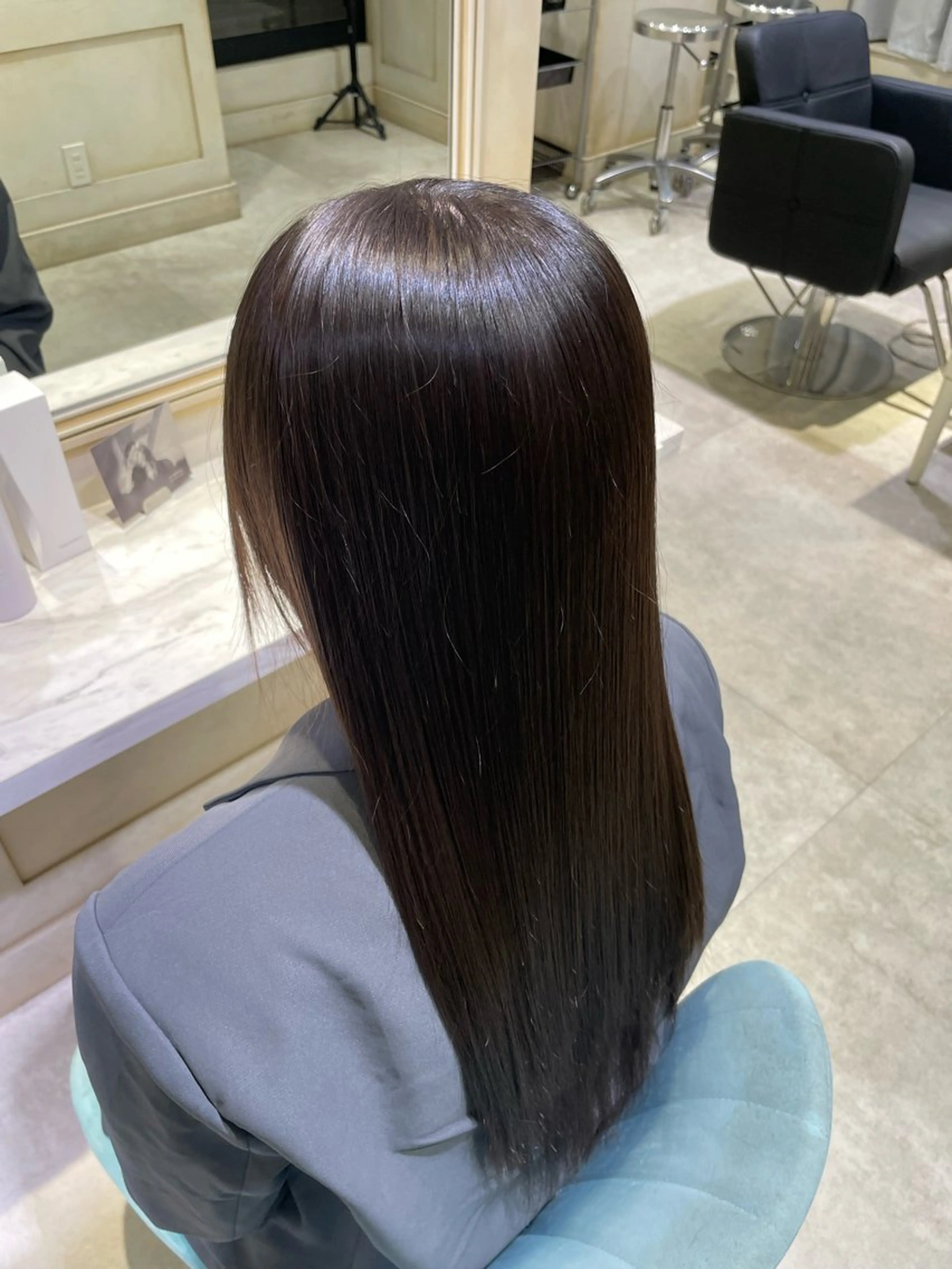 ロング 🟠髪質改善縮毛矯正 刑部一哉🟠のヘアスタイル