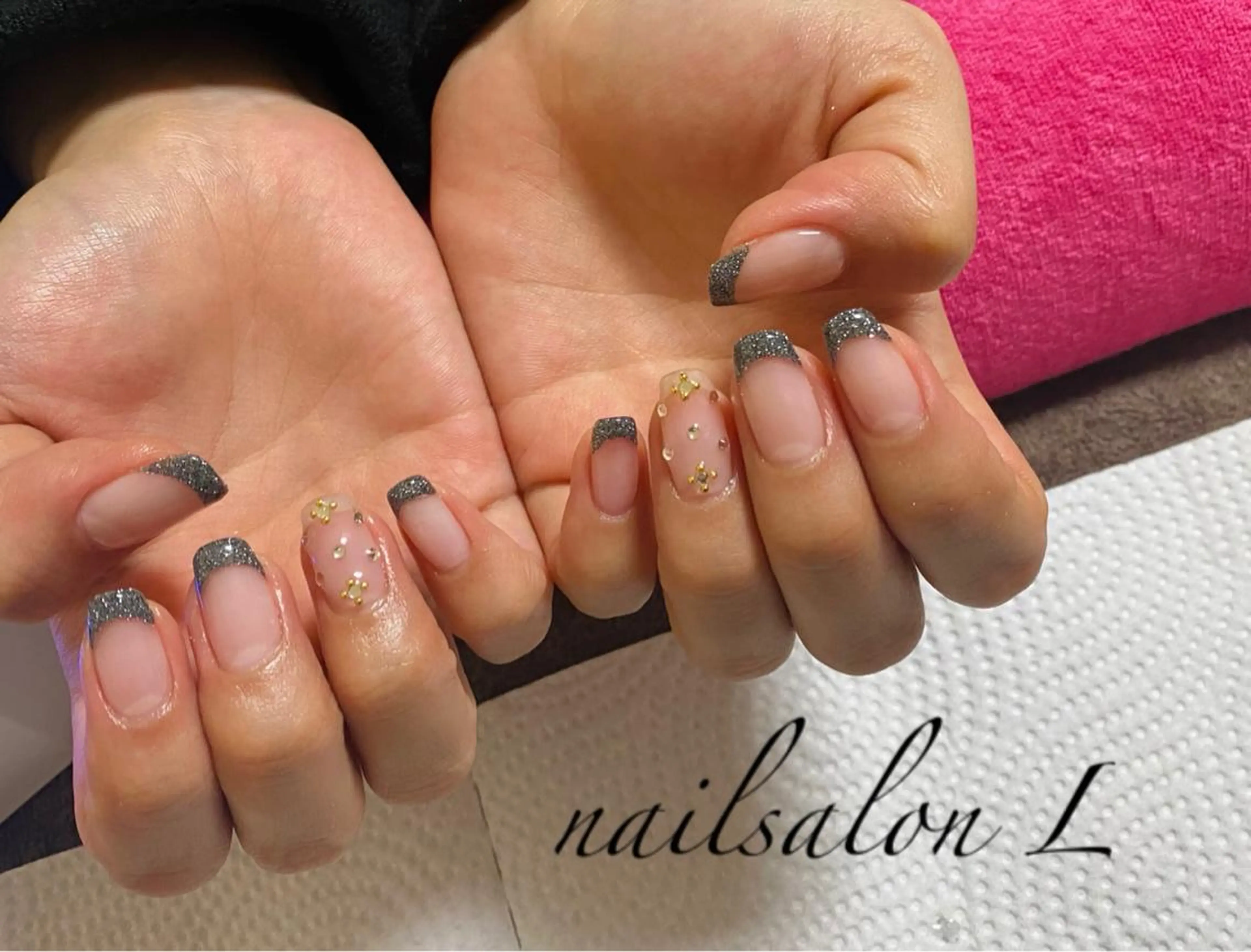 ネイル フラッシュネイル NAILSALON Ｌのネイルデザイン