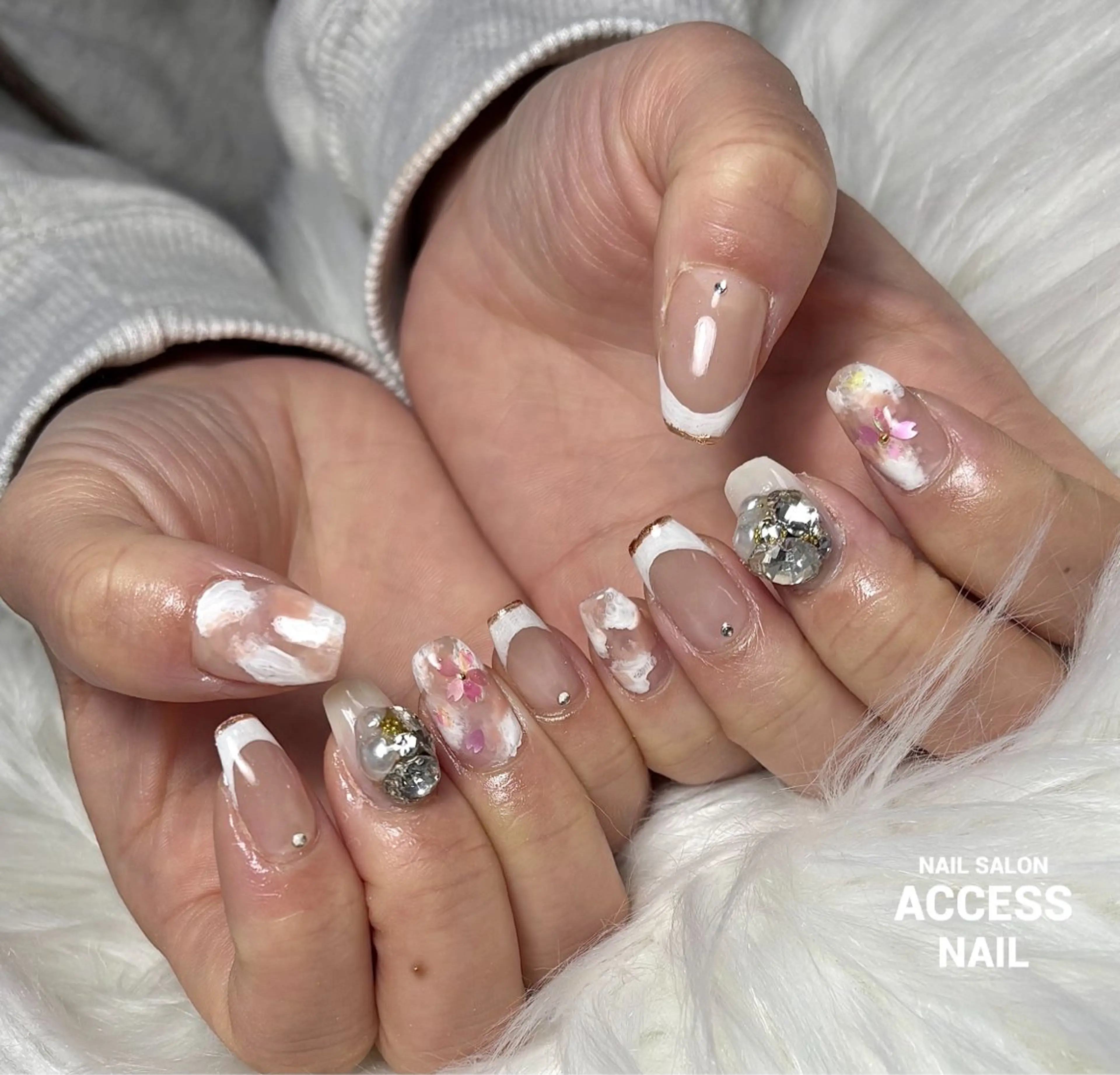 ネイル access nailのネイルデザイン