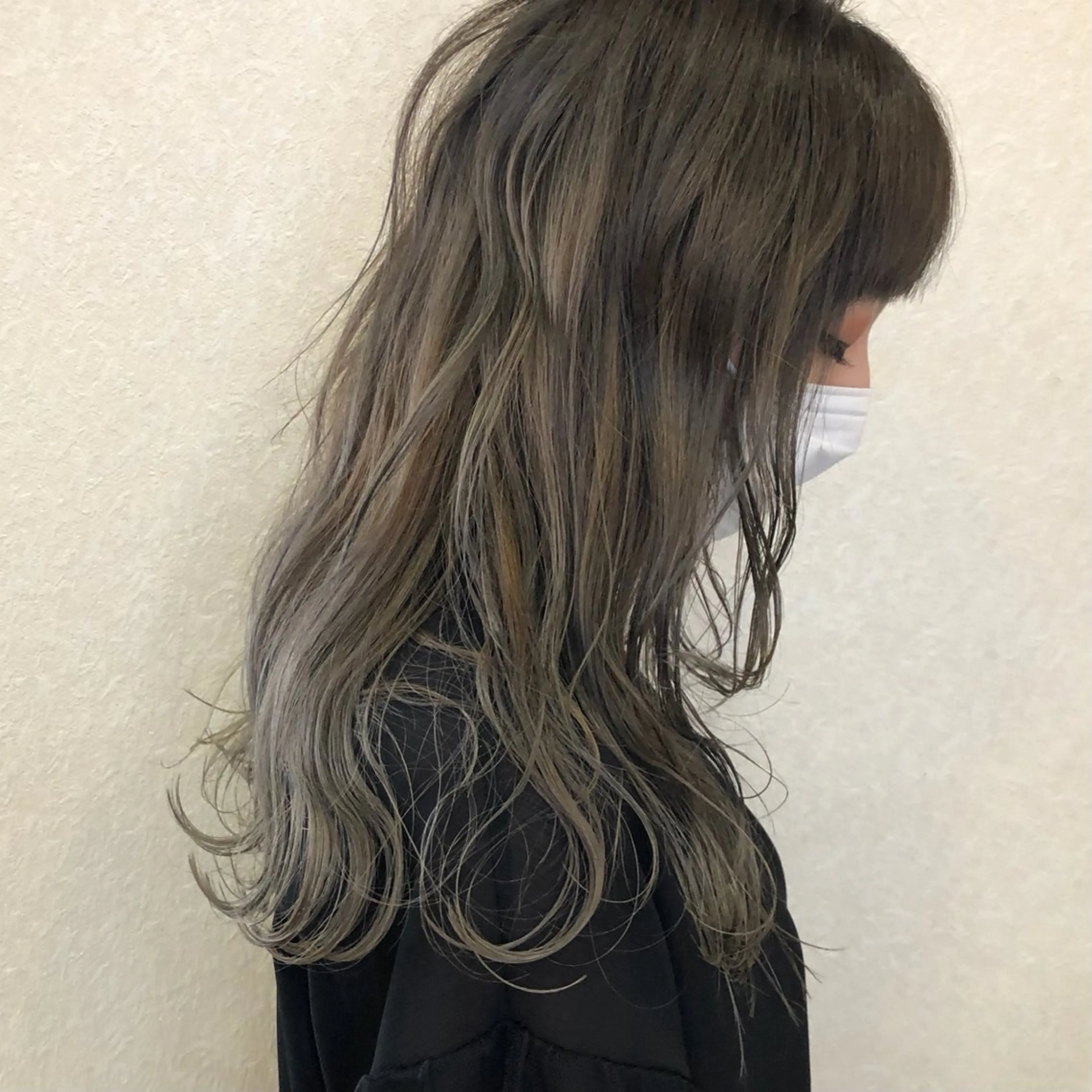 ロング カラー 村上 勝大のヘアスタイル