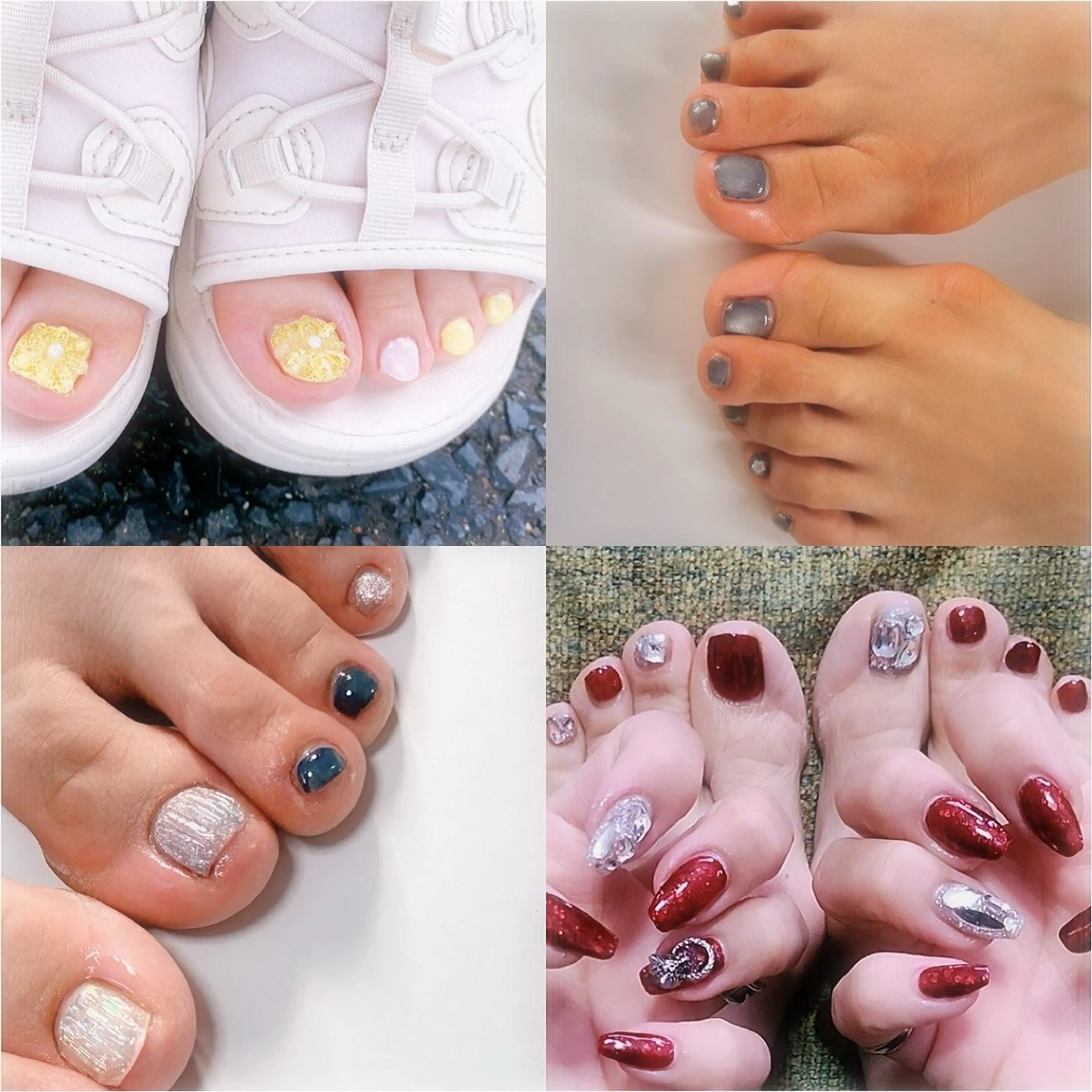 ネイル フットネイル フットネイル 長さ出し専門HALE NAIL さとうのネイルデザイン