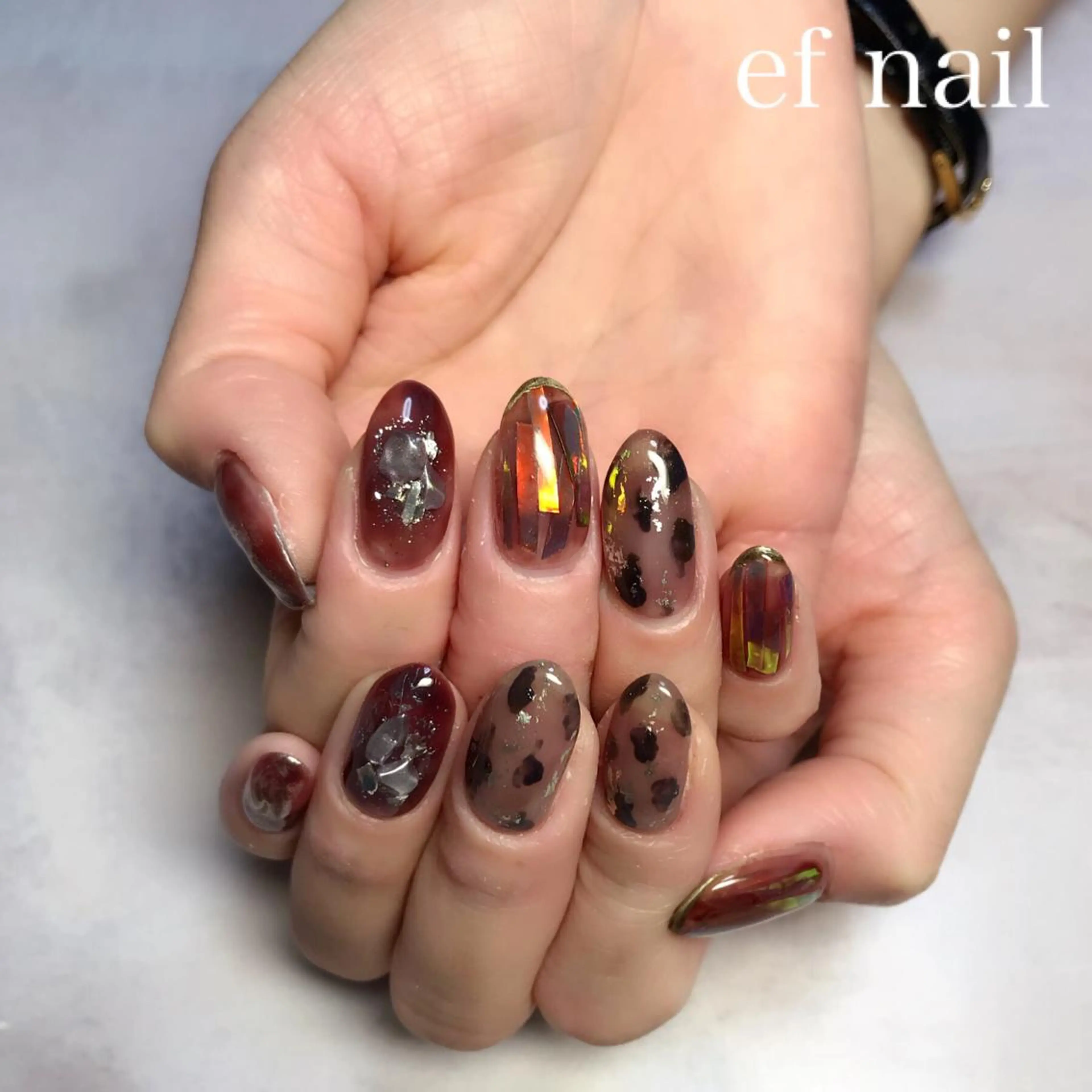 ネイル ハンドネイル ef nailのネイルデザイン