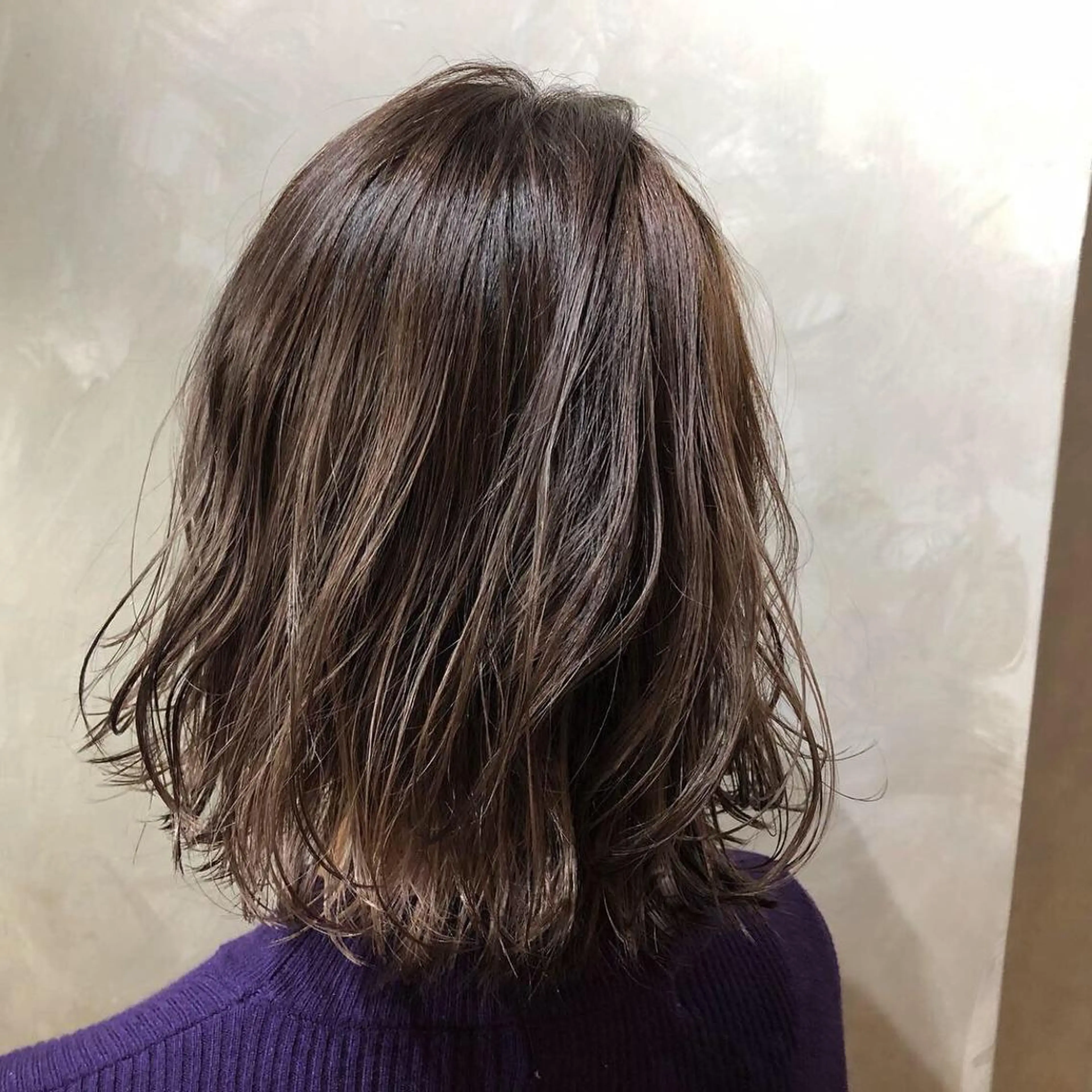 ショート カラー アッシュ バイオレットカラー バイオレットアッシュ friity所属・🕊️ HONOKAのヘアスタイル
