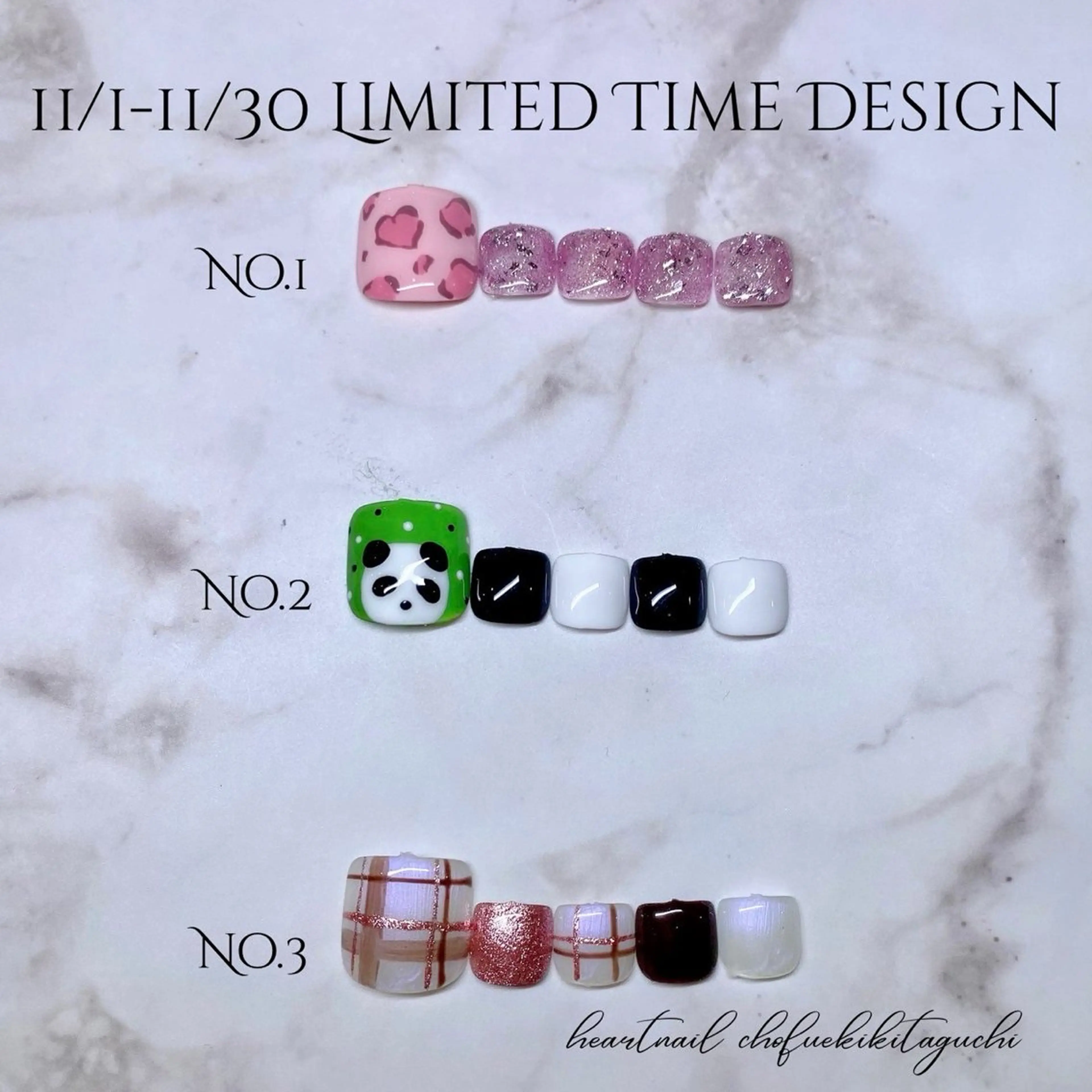 ネイル フットネイル 💎Heart Nail💎のネイルデザイン