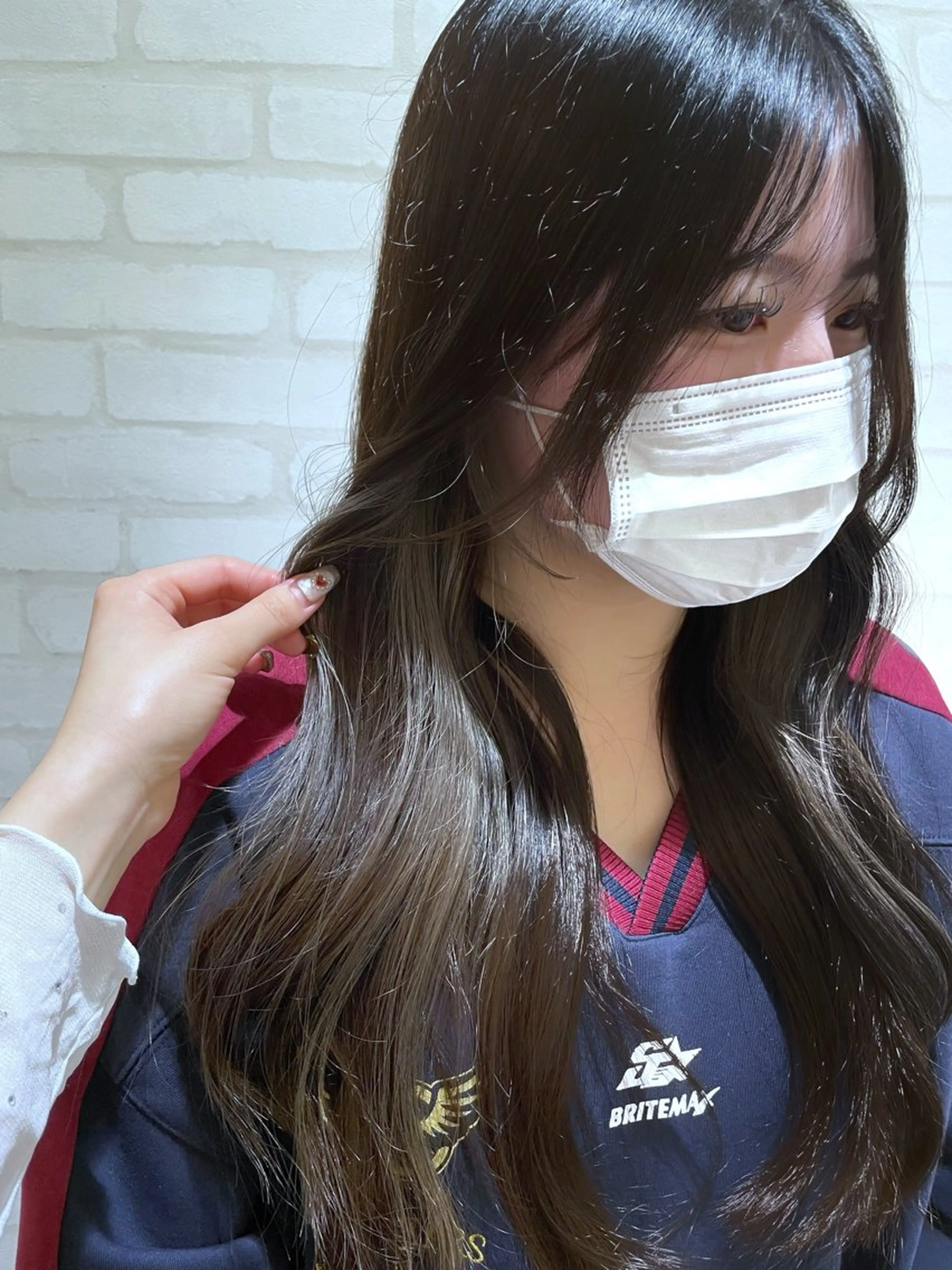 ロング カラー 太田陽葉里/ パーマモデル募集中のヘアスタイル