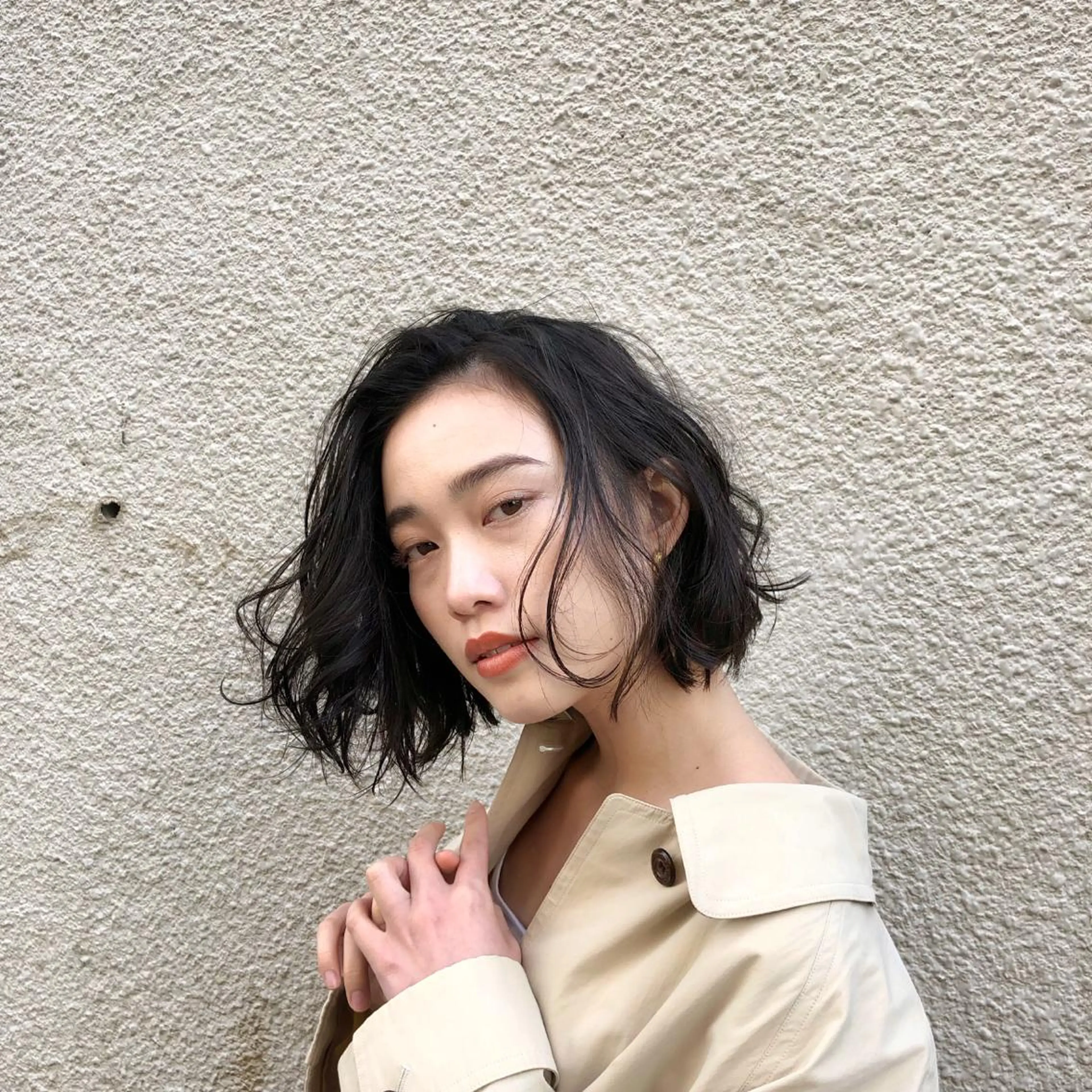 ショート カラー ボブ 宮本 聖希のヘアスタイル