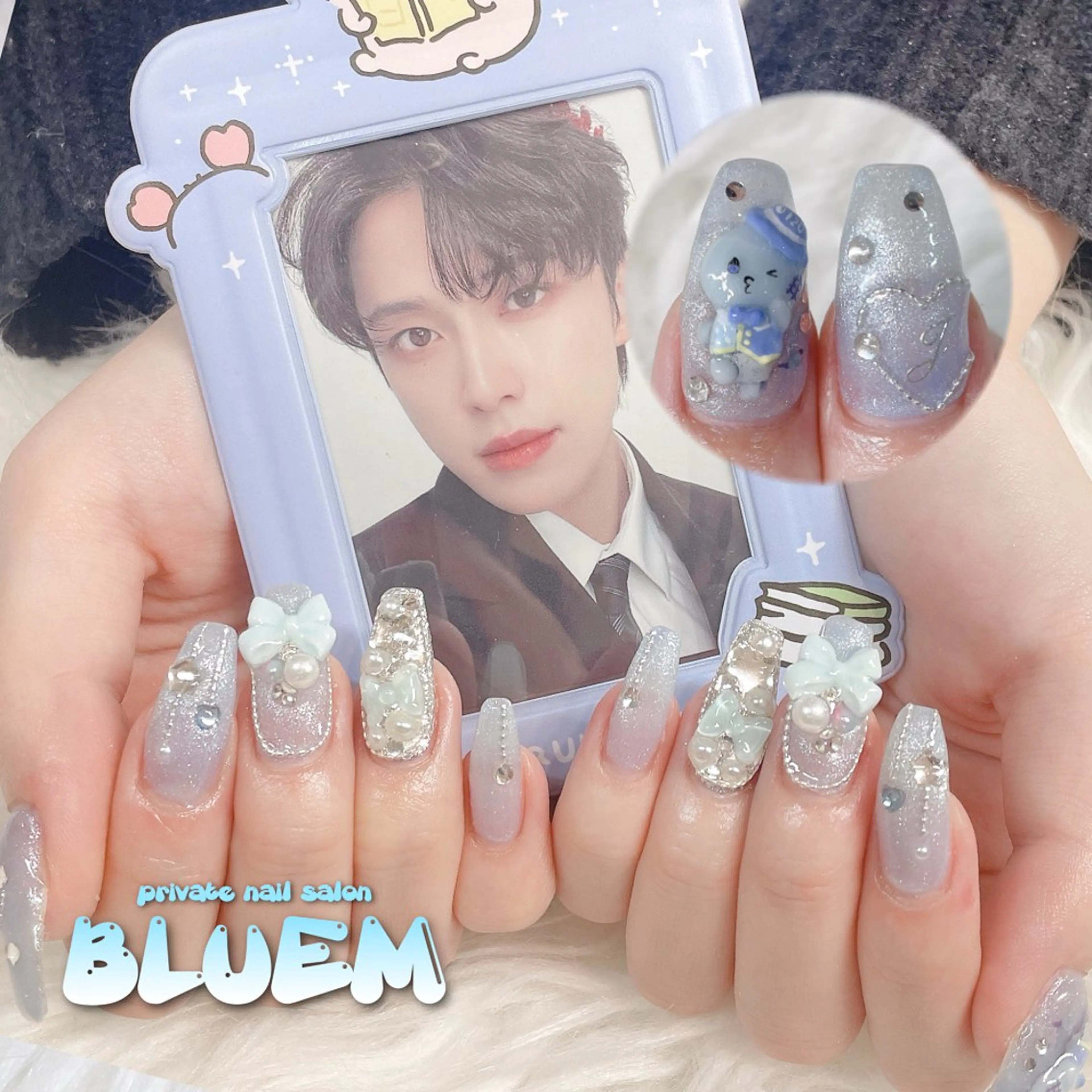 ネイル ハンドネイル ハンドケア BLUEM所属・BLUEM さやかのネイルデザイン