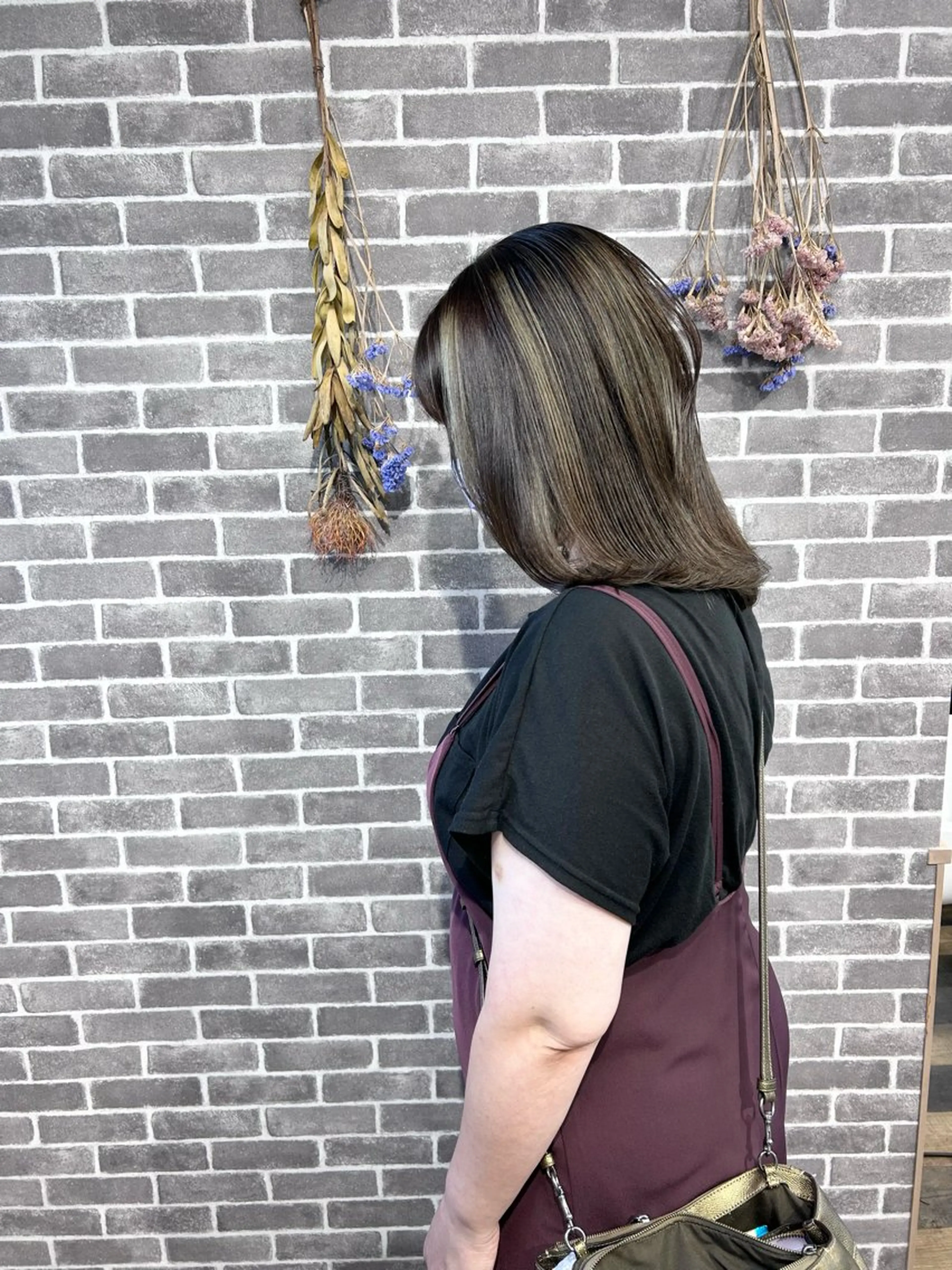 ミディアム 外国人風カラー ハイライト 韓国風ヘア レイヤーカット カット ヘアカラー AN'TIA小作所属・AN'TIA小作代表 ⭐︎kazuma⭐︎のヘアスタイル
