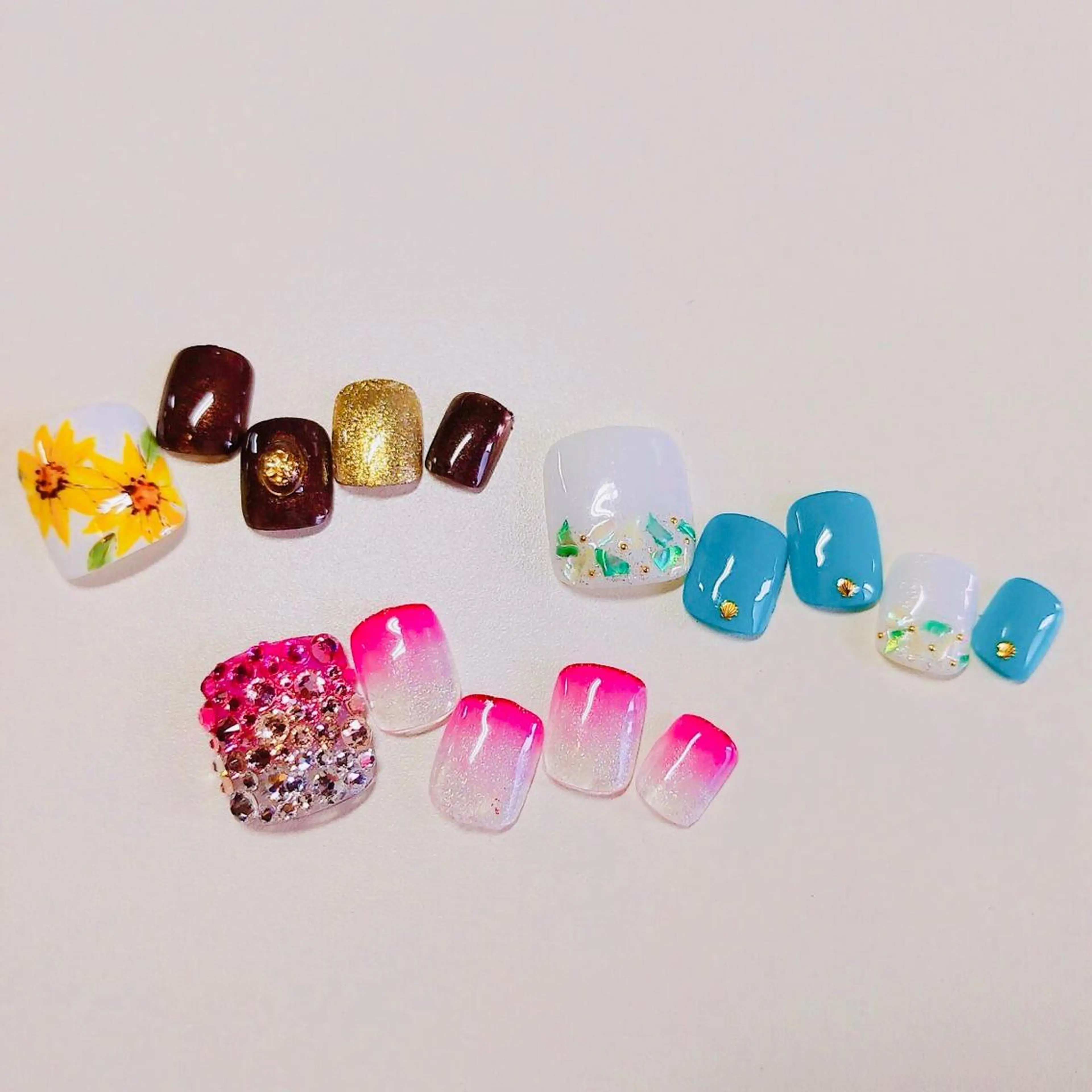 ネイル 深爪・巻き爪 専門サンセリテのネイルデザイン