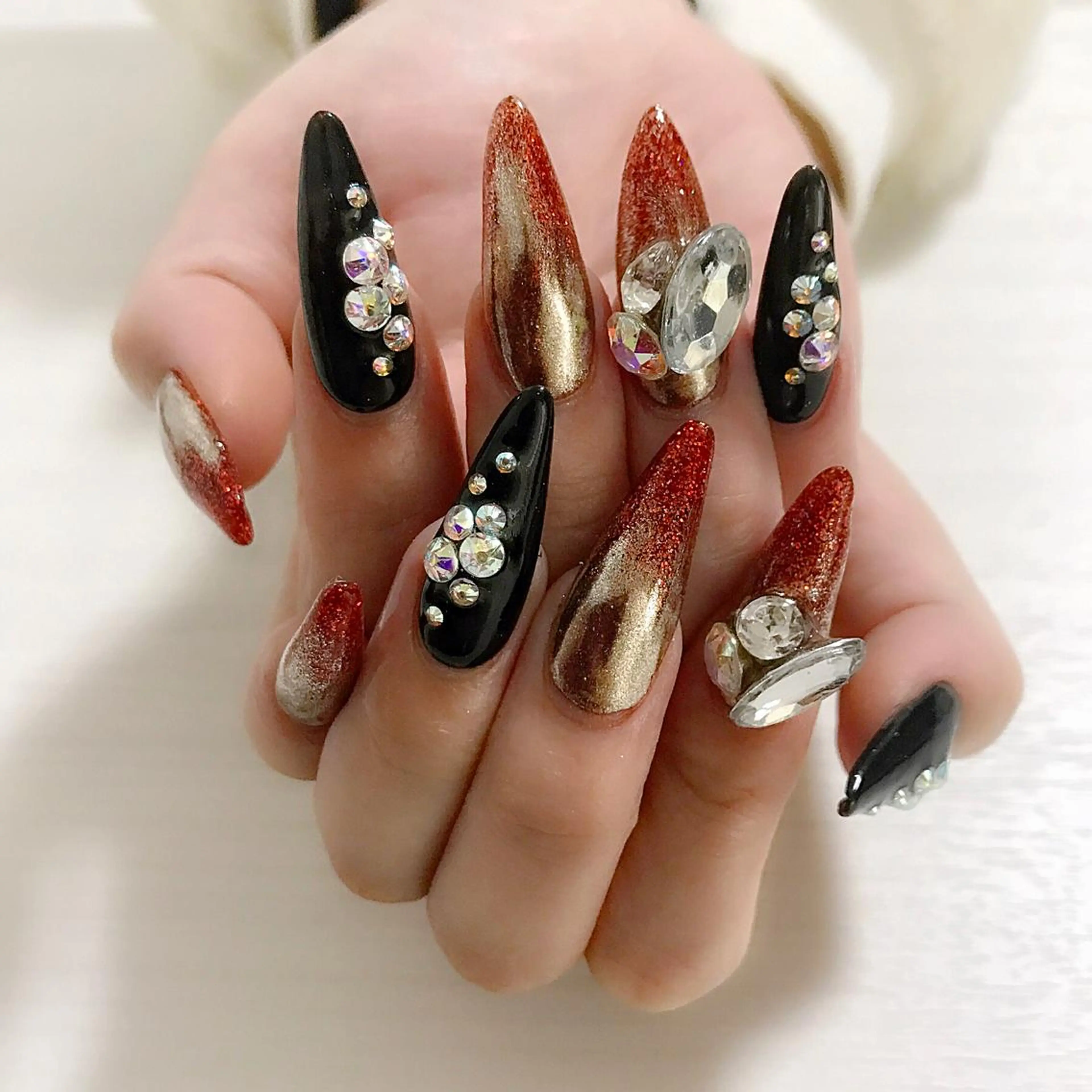 ネイル ハンドネイル nail salon A'n bijouのネイルデザイン