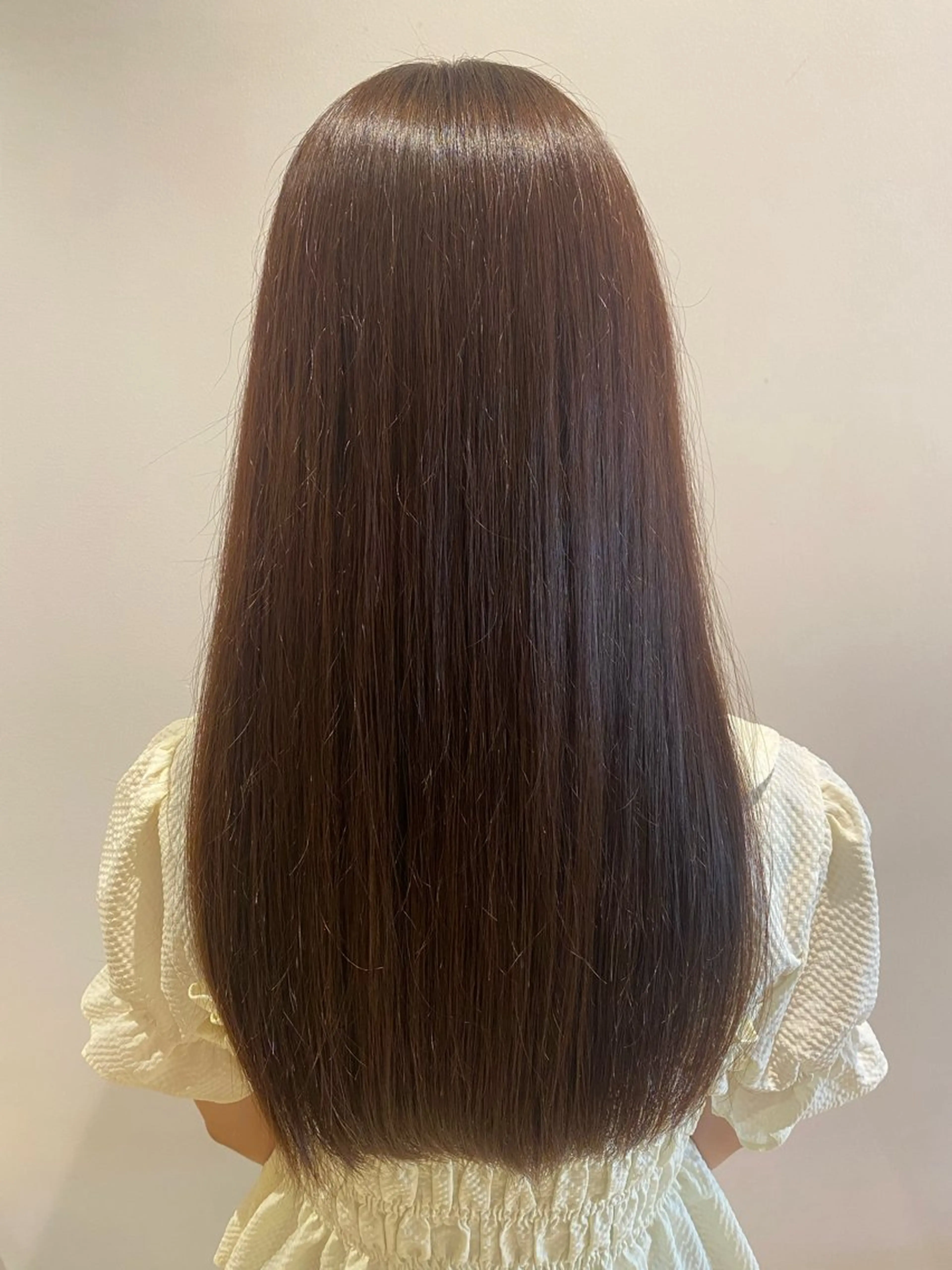 ロング カラー ヘアカラー トリートメント 🌹艶髪カラー🌹 津田晴加【西荻窪】のヘアスタイル