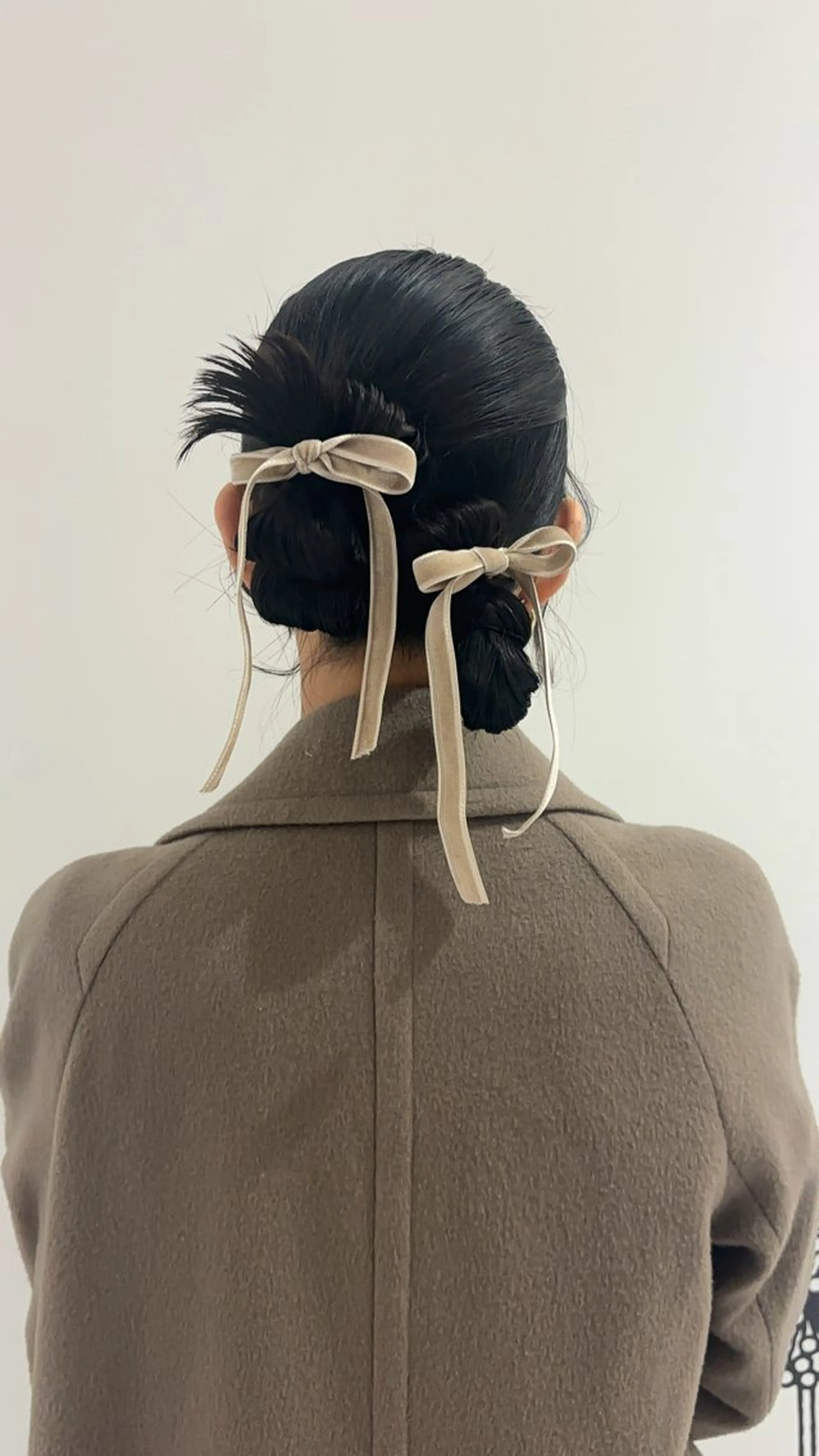 ロング ヘアセット 🩶横浜美容室 透明感カラー✝️るみのヘアスタイル