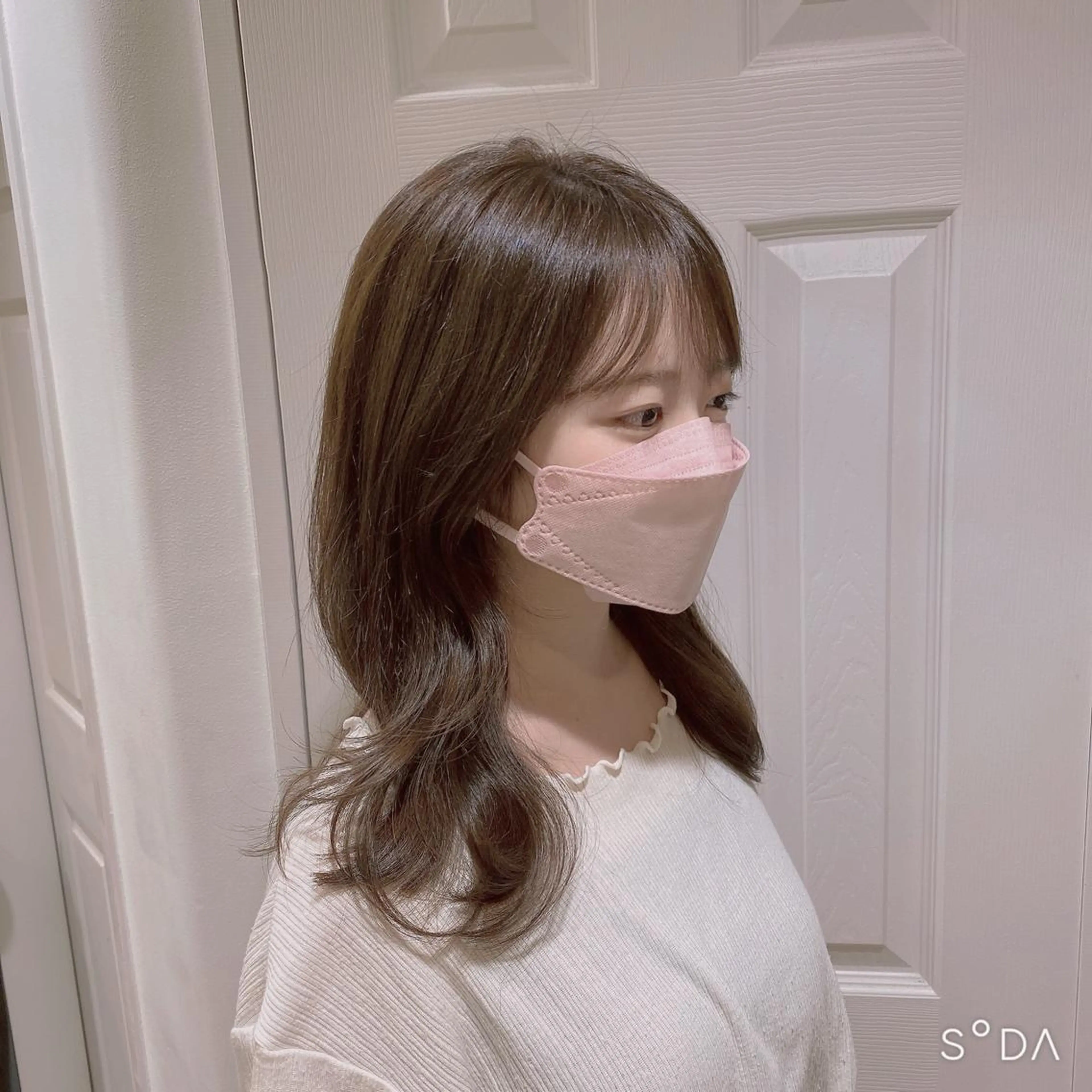 セミロング La paix所属・パーソナルカラー lapiax阿部のヘアスタイル