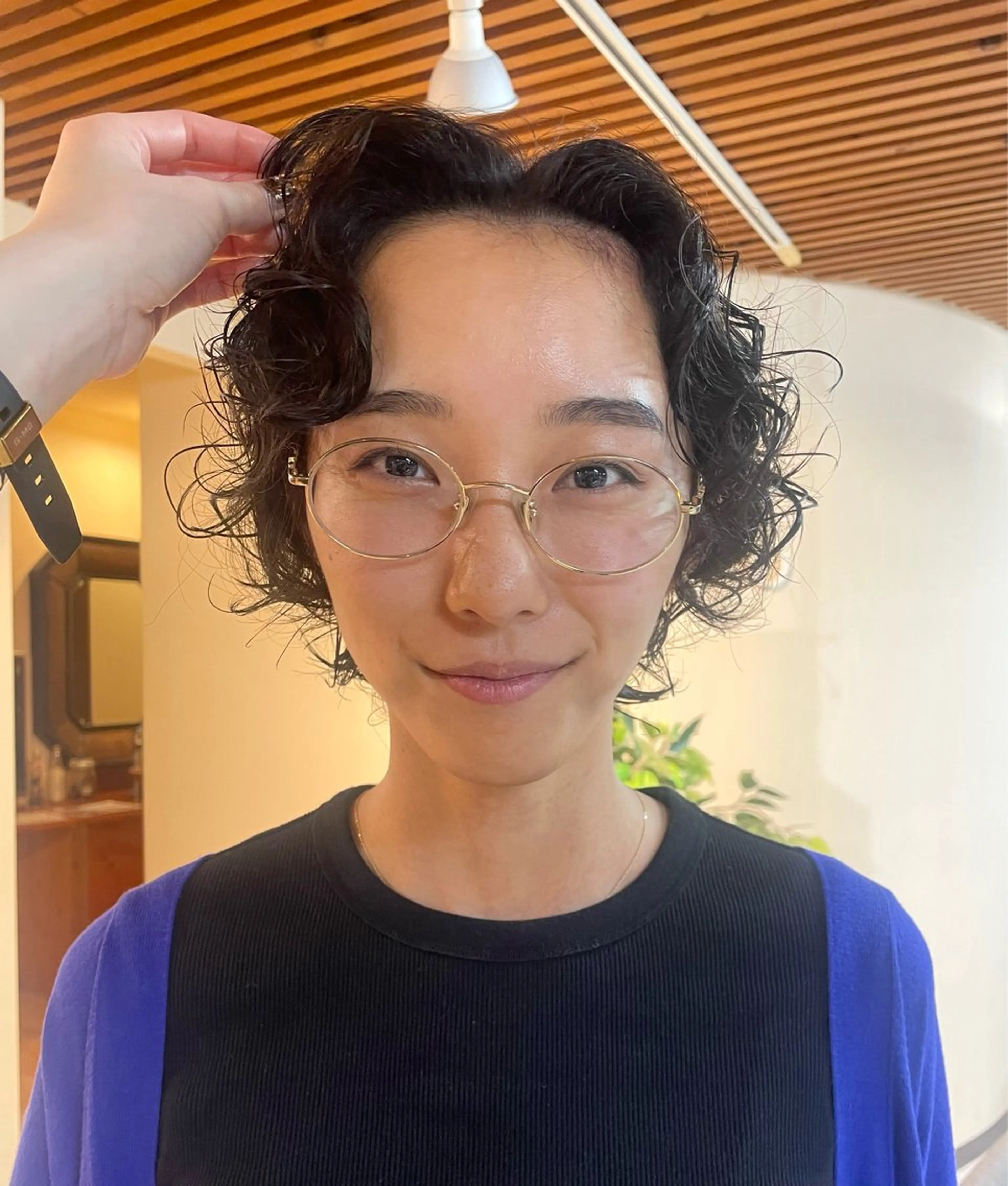 ショート ウルフカット カット パーマ 宮本 いぶきのヘアスタイル