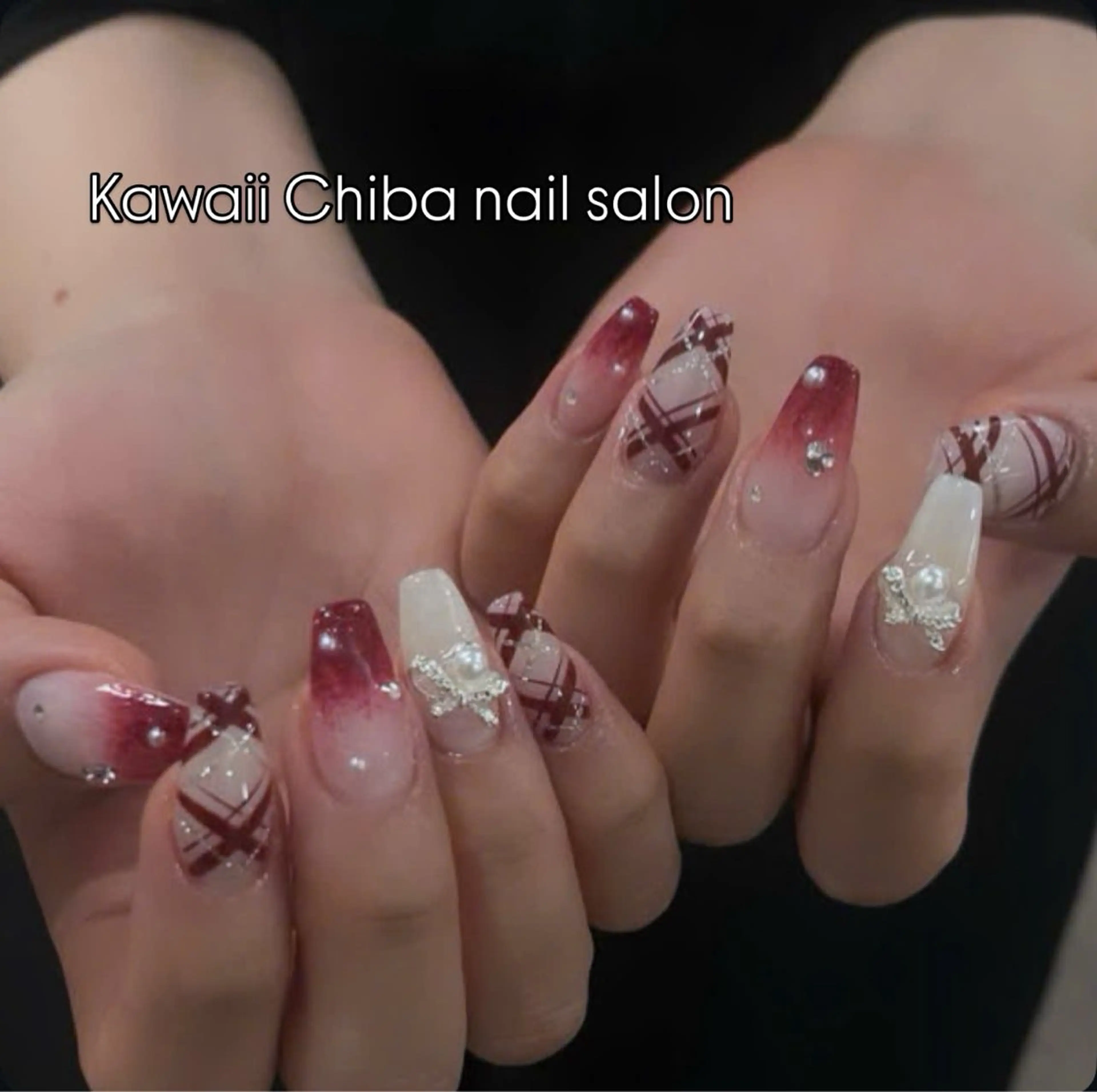 ネイル 韓国ネイル ワンホンネイル Kawaii _Nailのネイルデザイン