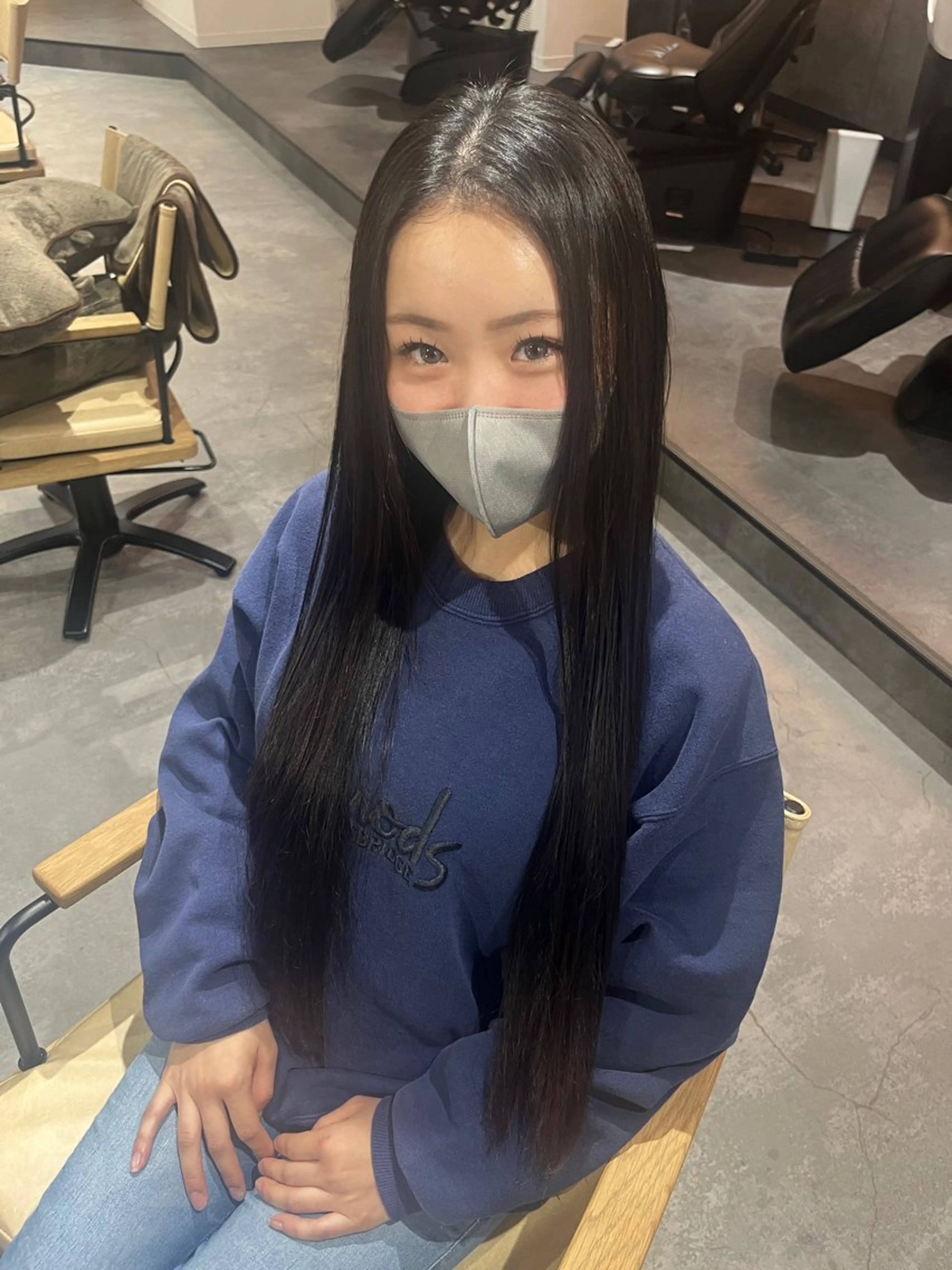 トリートメント付き縮毛矯正model 🥣✨23日all時間🉑💖💖の写真