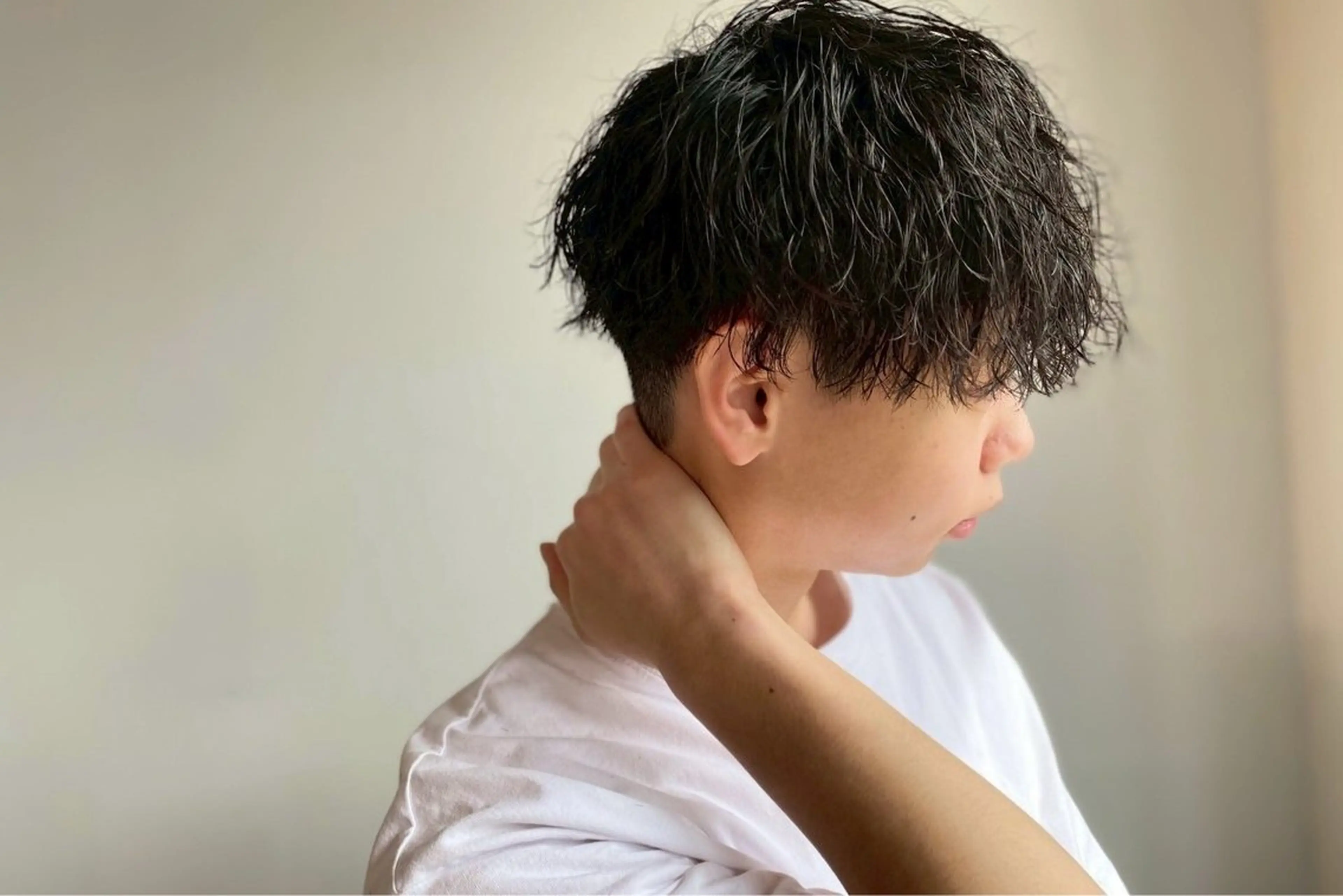 ショート パーマ メンズ カット パーマ LOM Sapporoのヘアスタイル