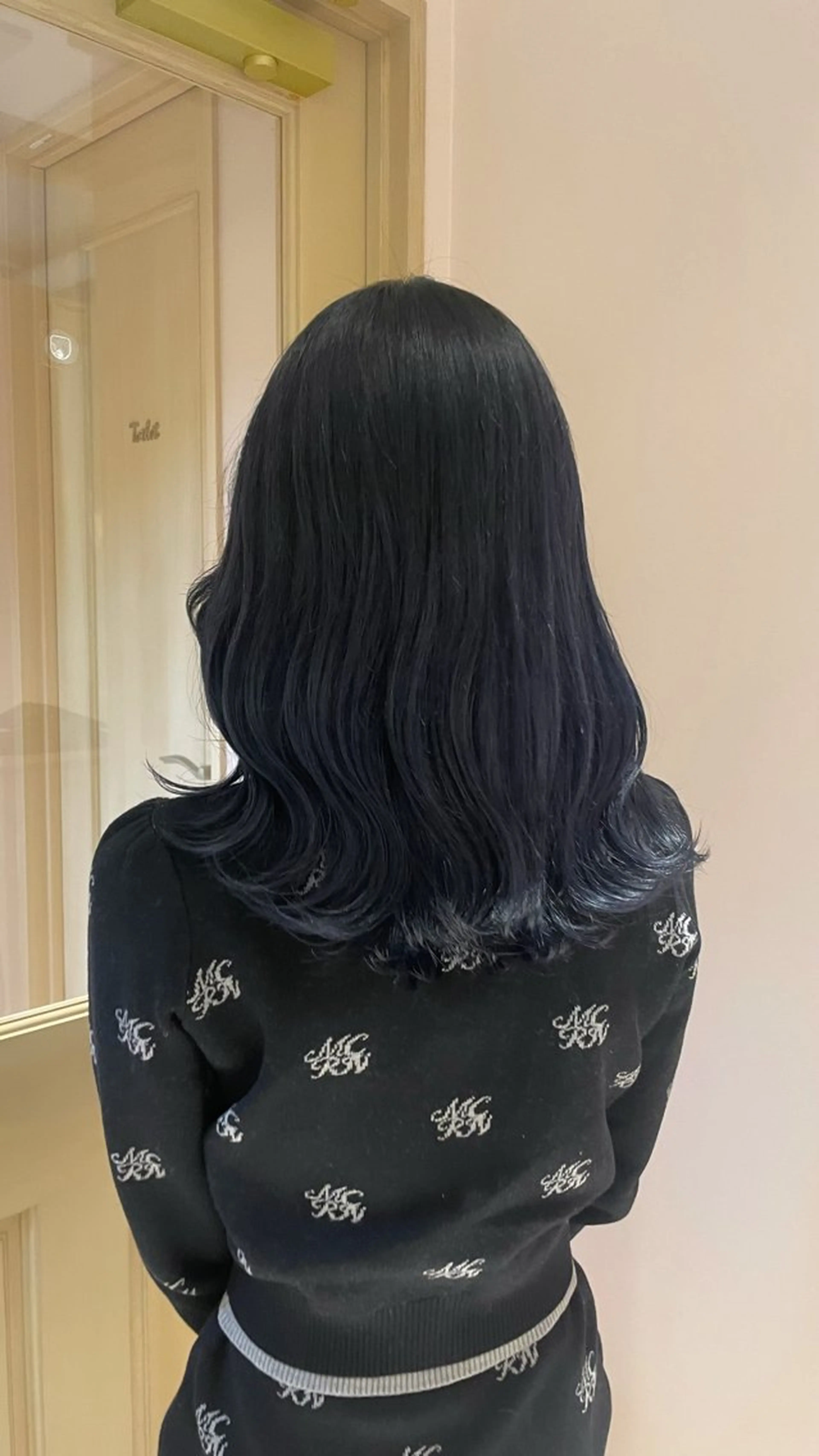 ミディアム ヘアカラー トリートメント ヘッドスパ youres hair 日吉所属・マホ ꕀワンホンꕀガーリーのヘアスタイル