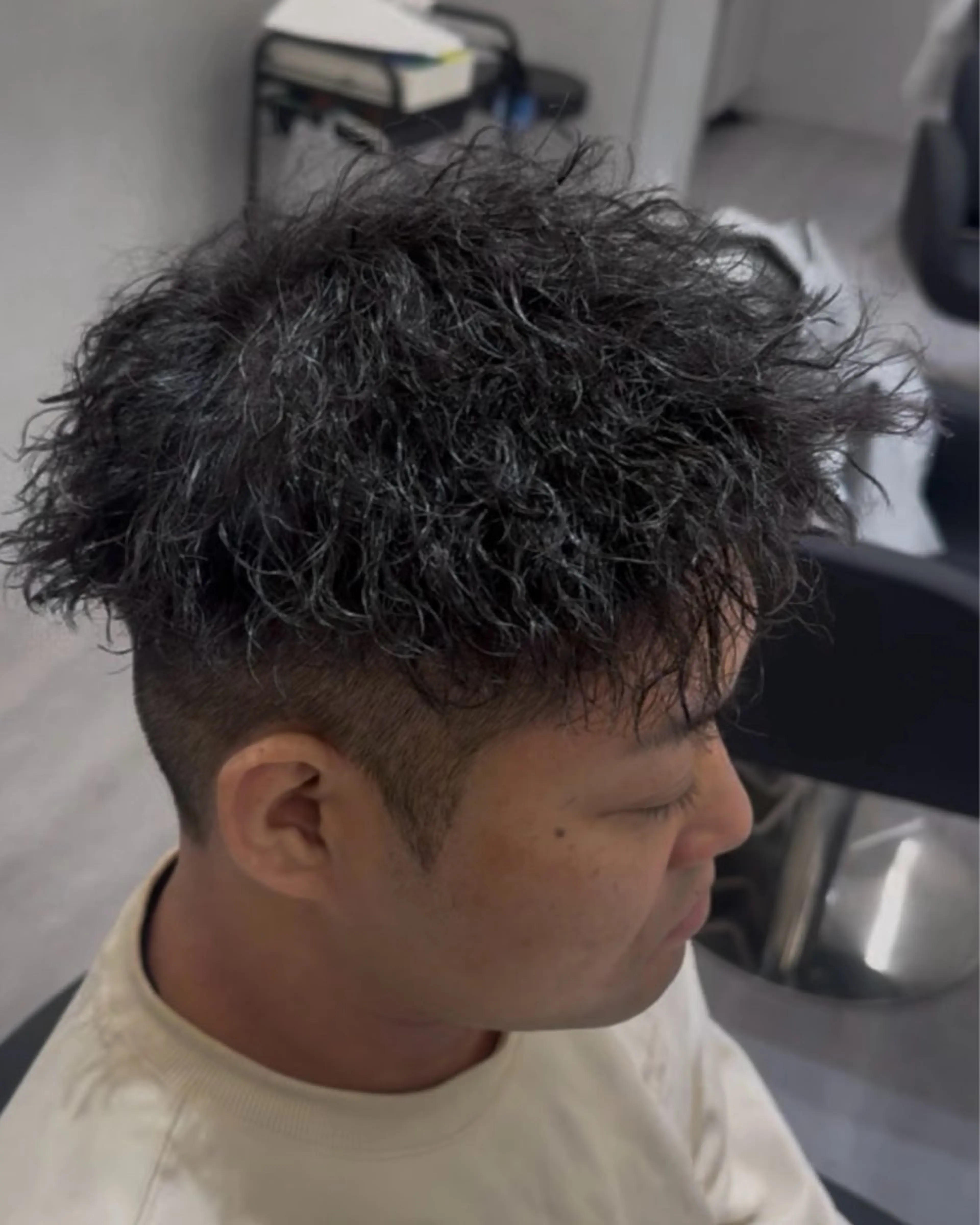 カット+ツイストパーマ⚡️の写真