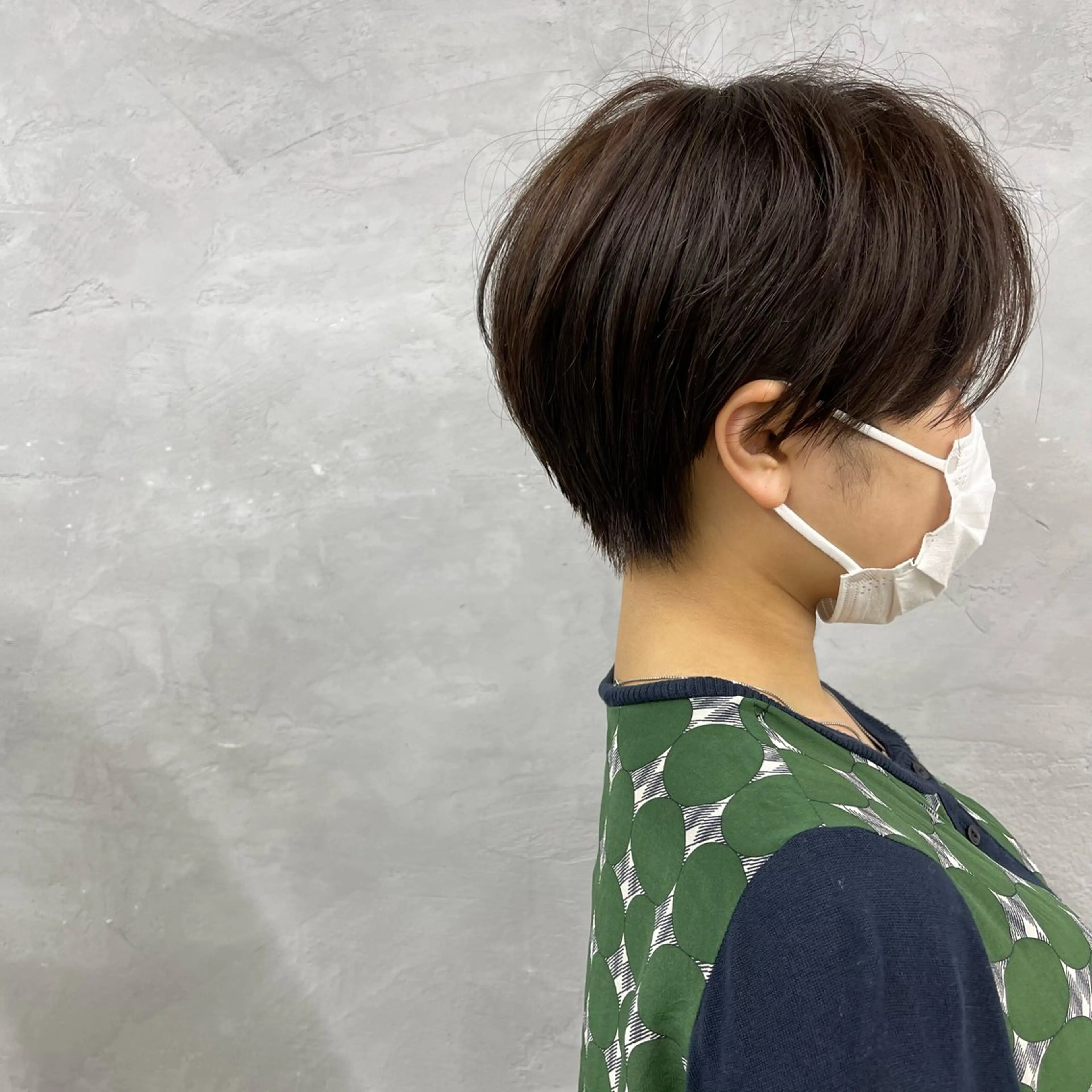 ショート カラー ハンサムショート ブラウンカラー マロンブラウン ショートヘア カット ヘアカラー 田畑 智規のヘアスタイル