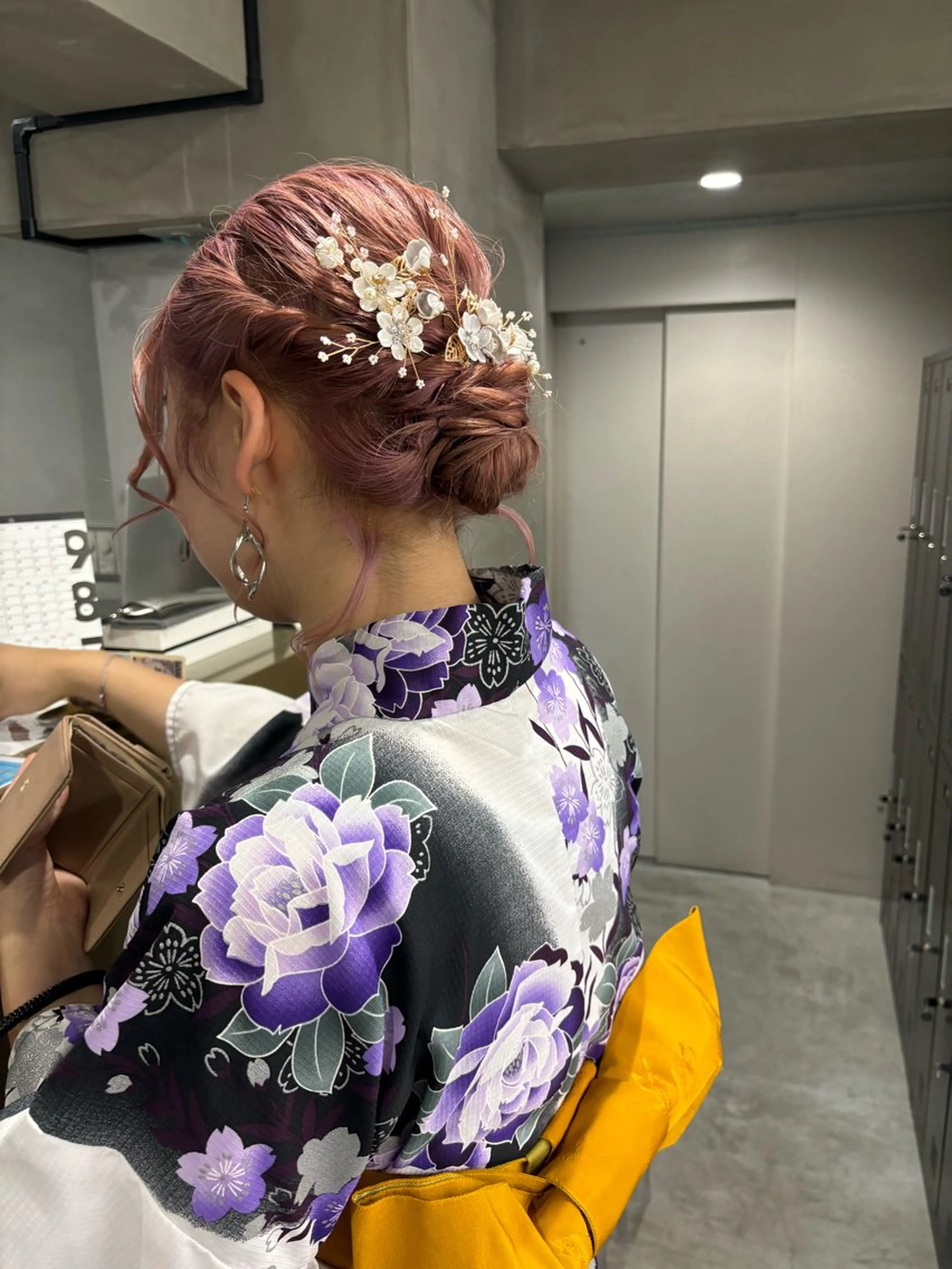 ヘアアレンジ 浴衣 田代 佳穂のヘアスタイル