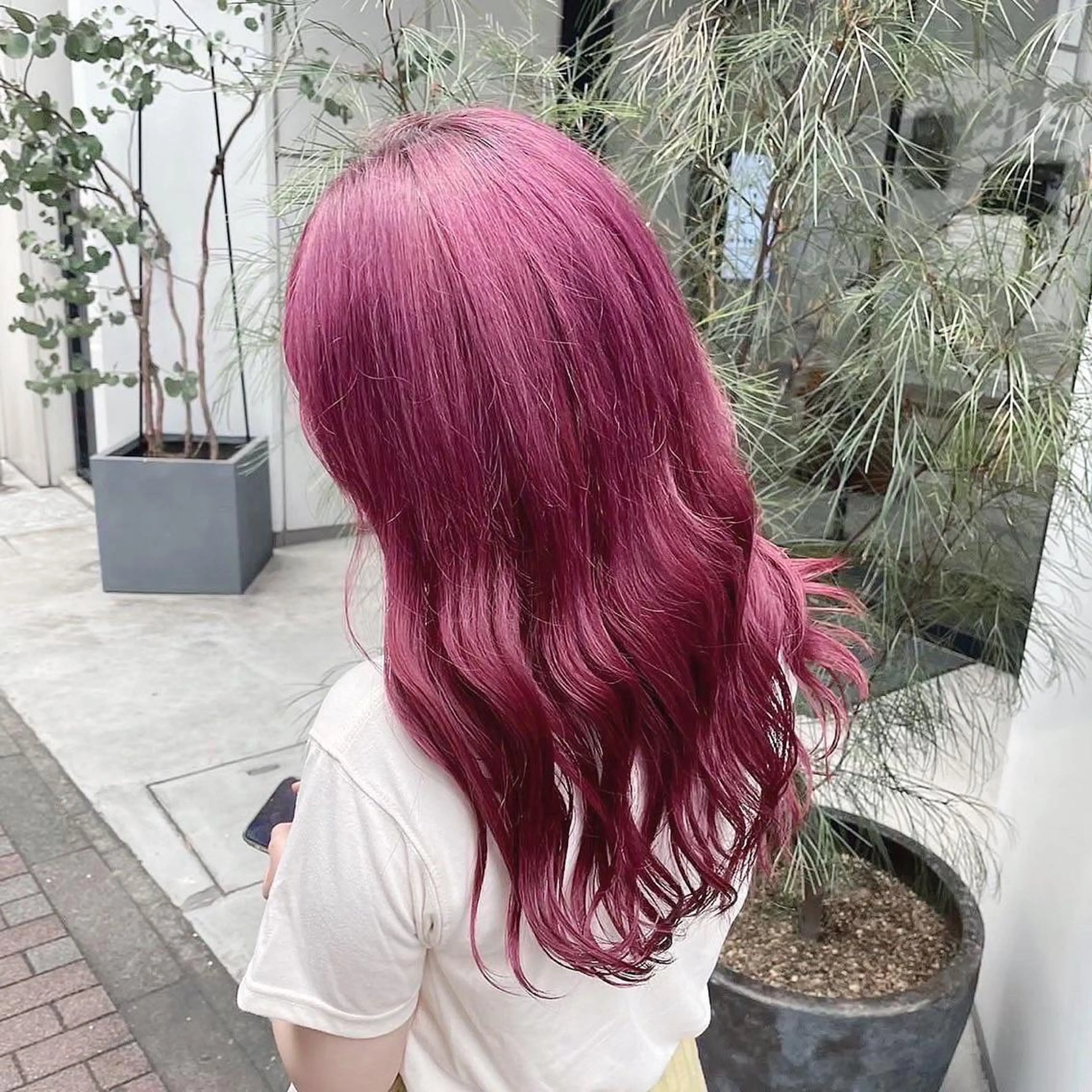 ミディアム ヘアカラー トリートメント ヘッドスパ ヘアセット 大人っぽ上品🤍韓国 レイヤー🤍ふうがのヘアスタイル