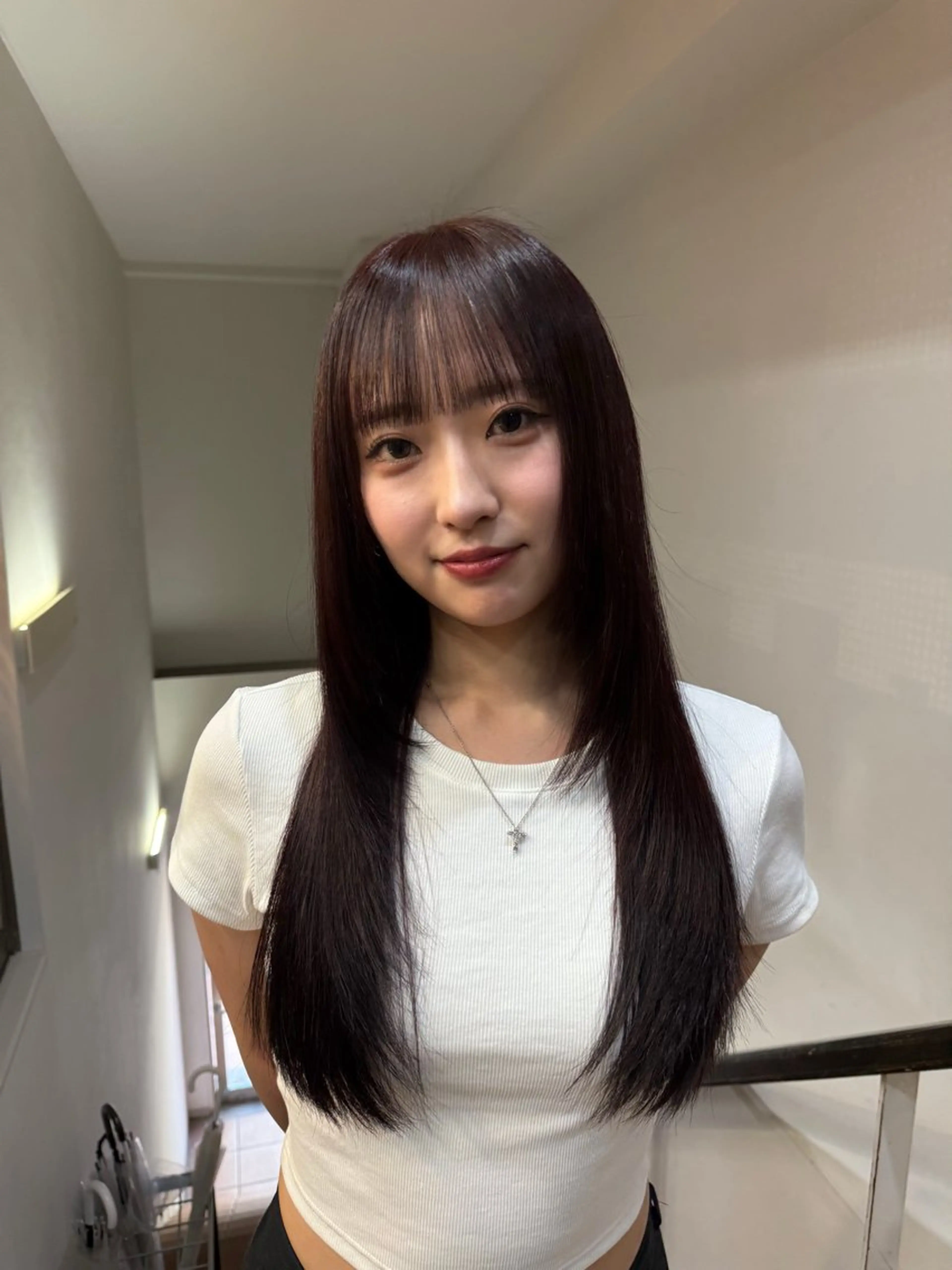 ロング カラー ベージュカラー ブリーチ ブロンド ダブルカラー ハイトーンカラー ヘアカラー ミルクティーベージュ /ユーナ❤️のヘアスタイル